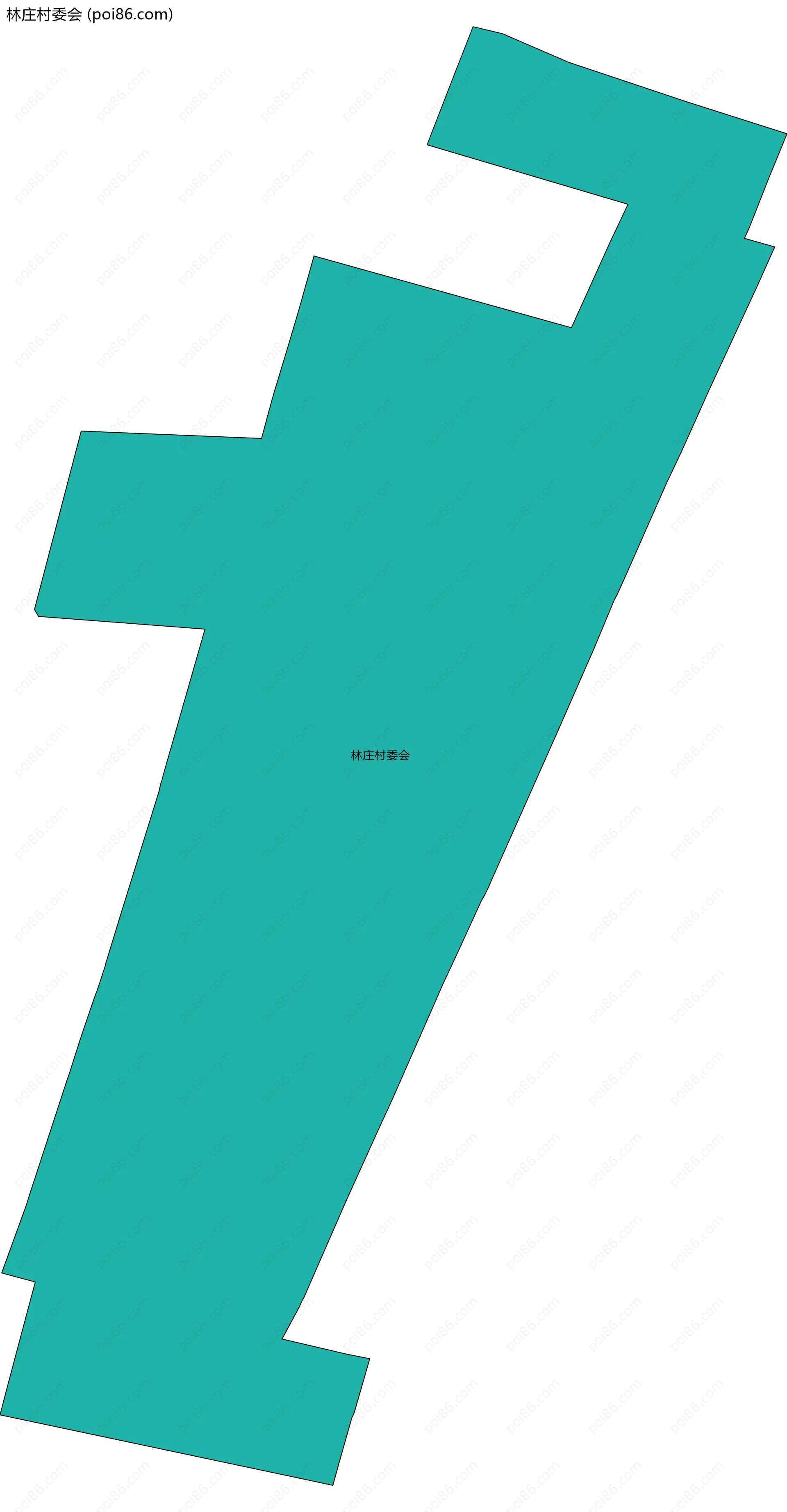 林庄村委会边界地图