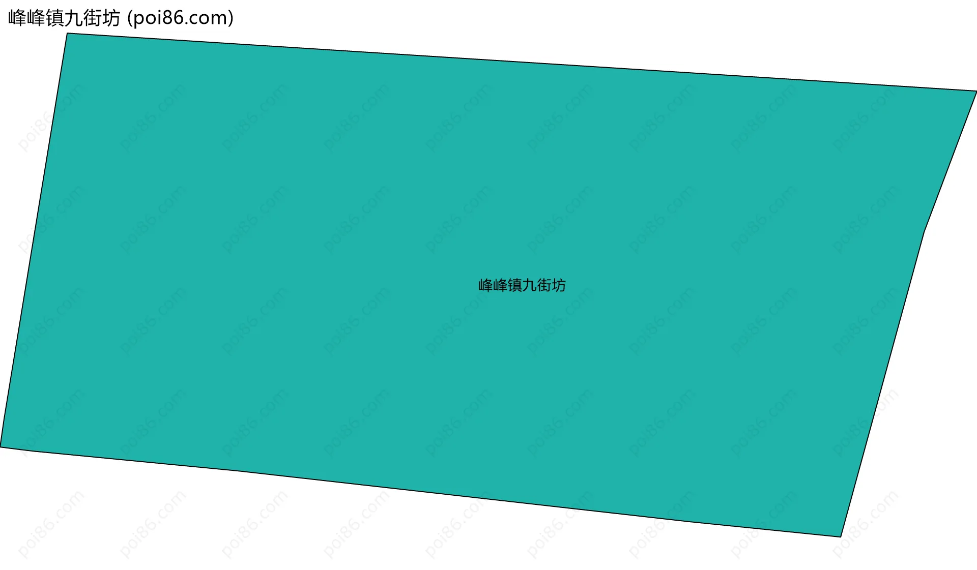峰峰镇九街坊边界地图
