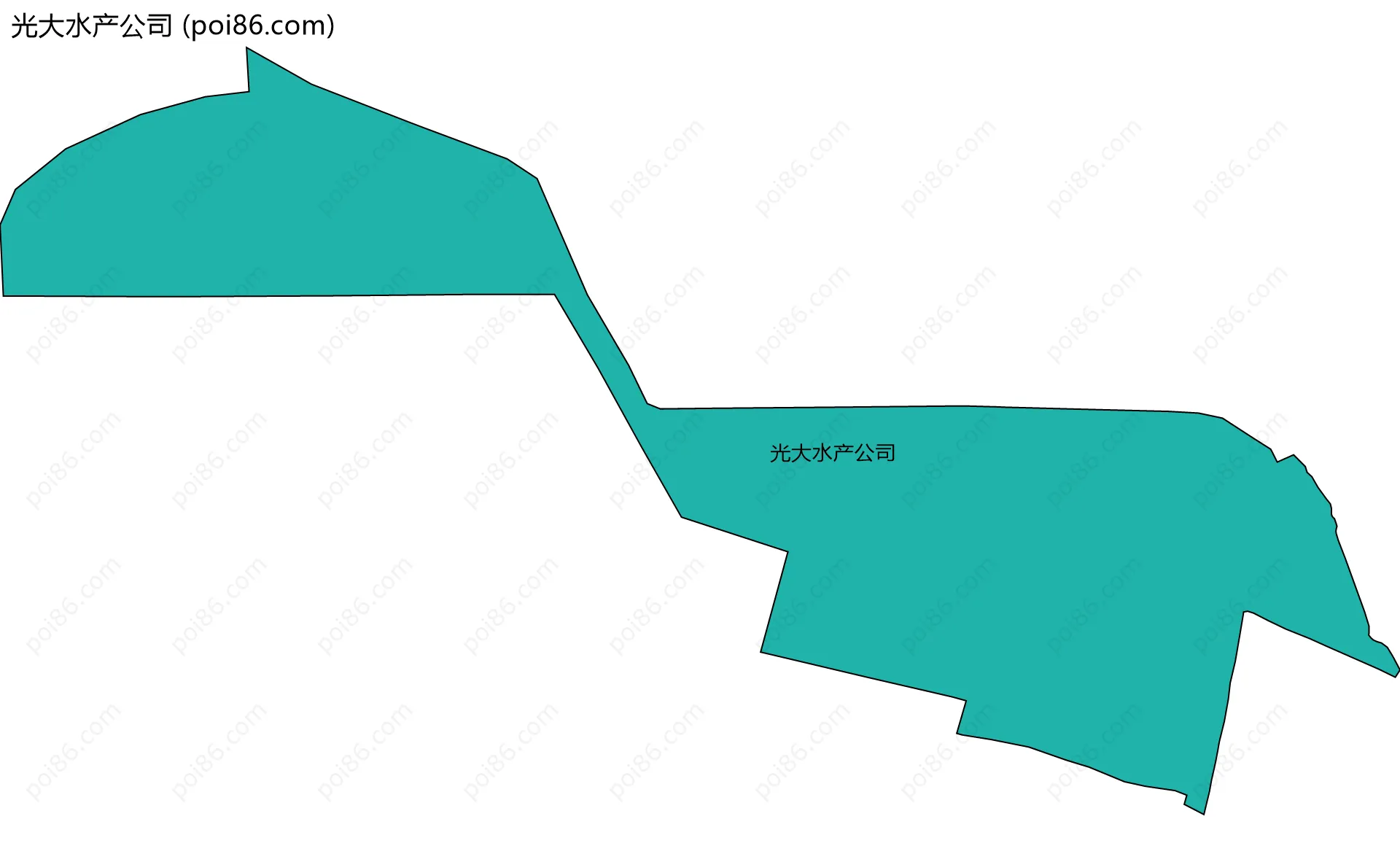 光大水产公司边界地图