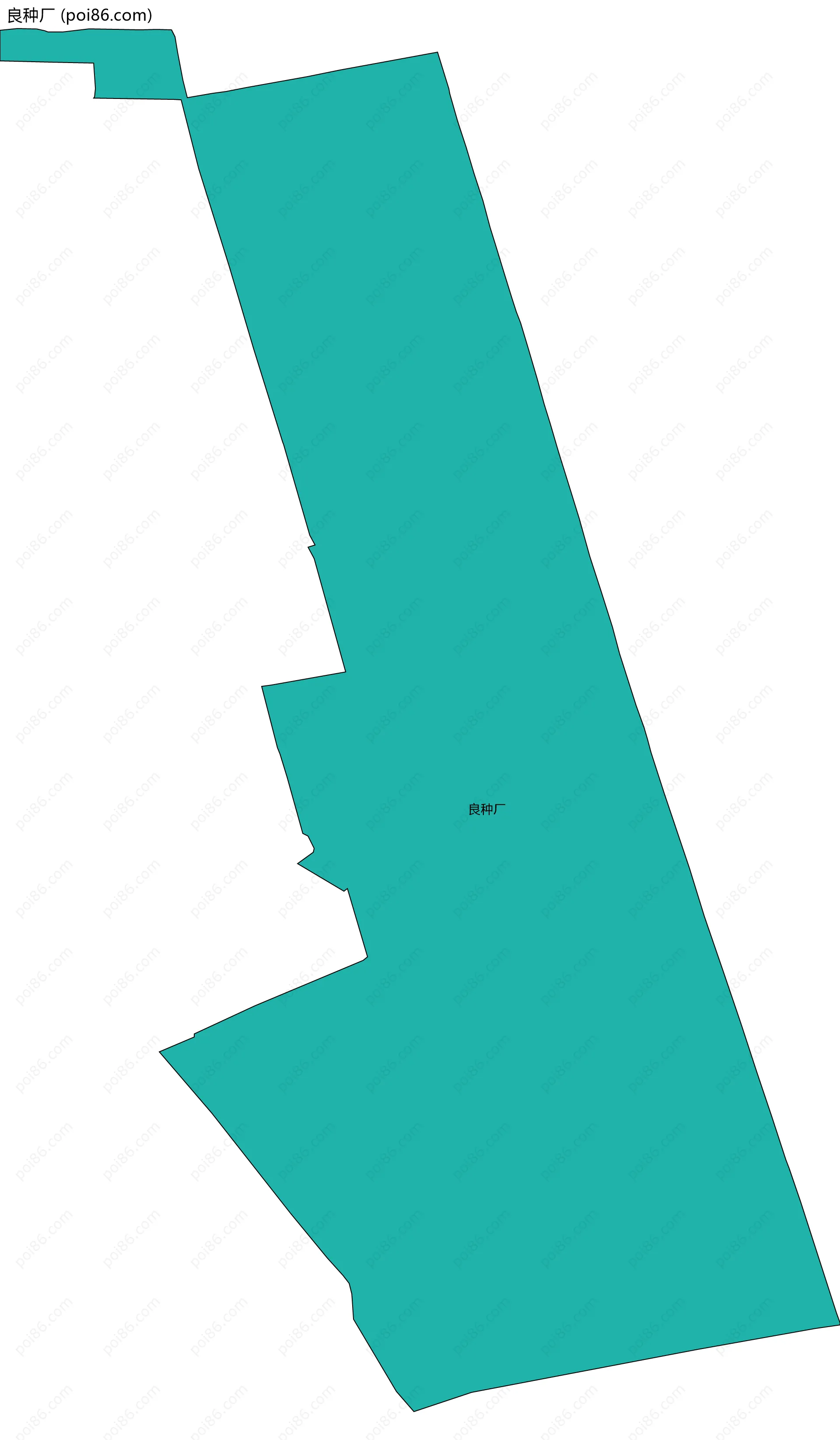 良种厂边界地图