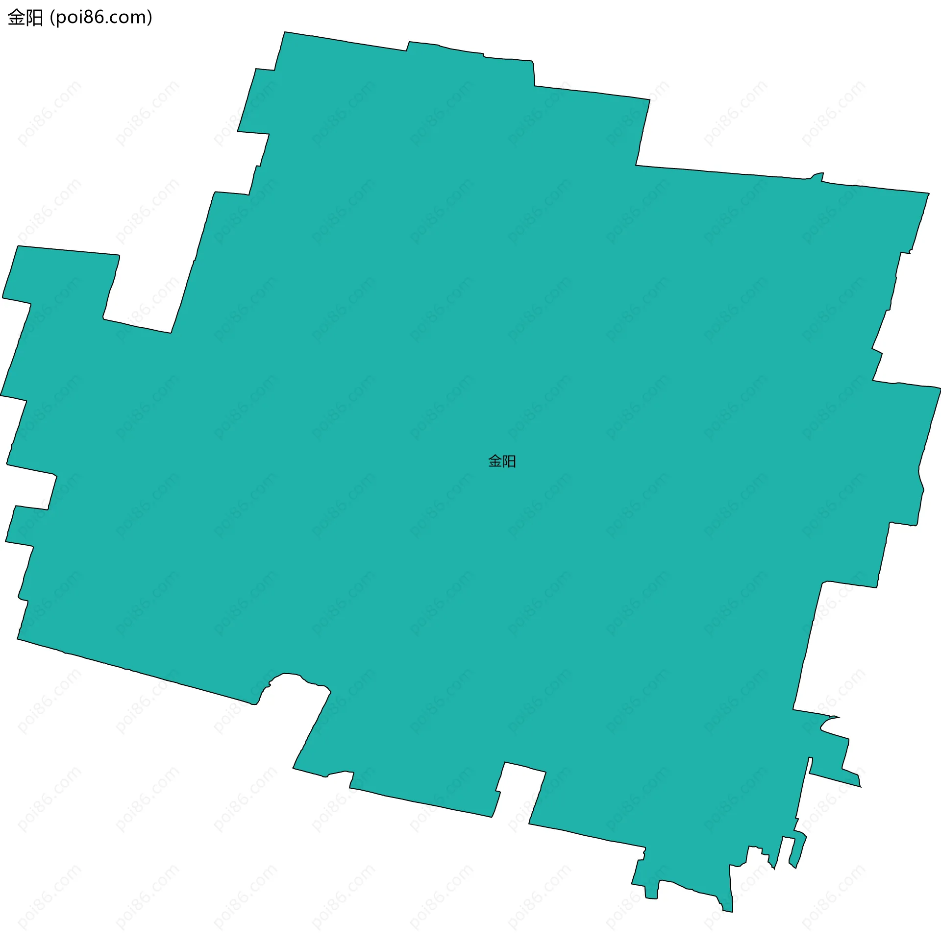 金阳边界地图