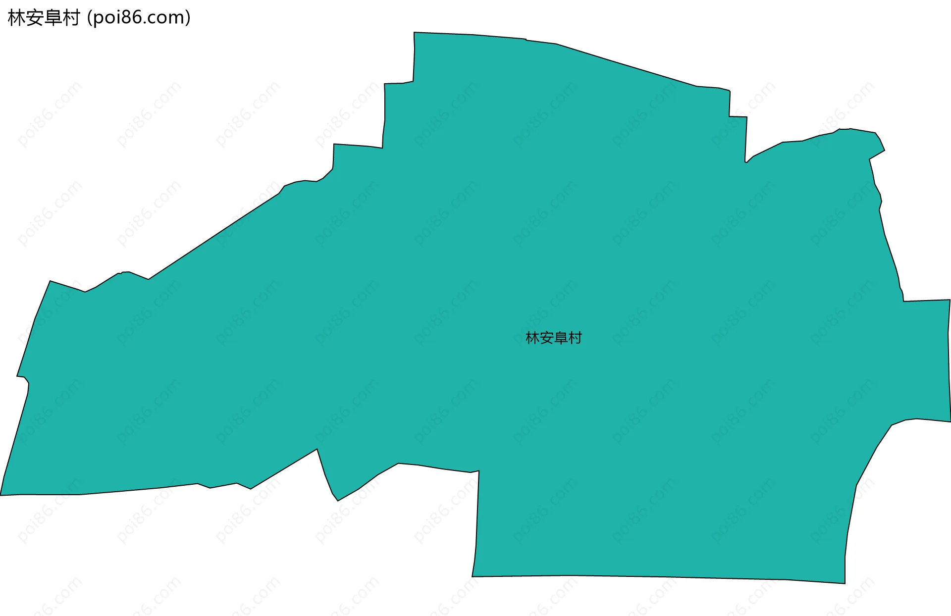林安阜村边界地图