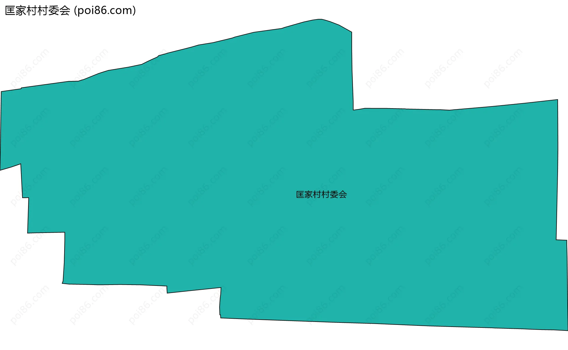 匡家村村委会边界地图