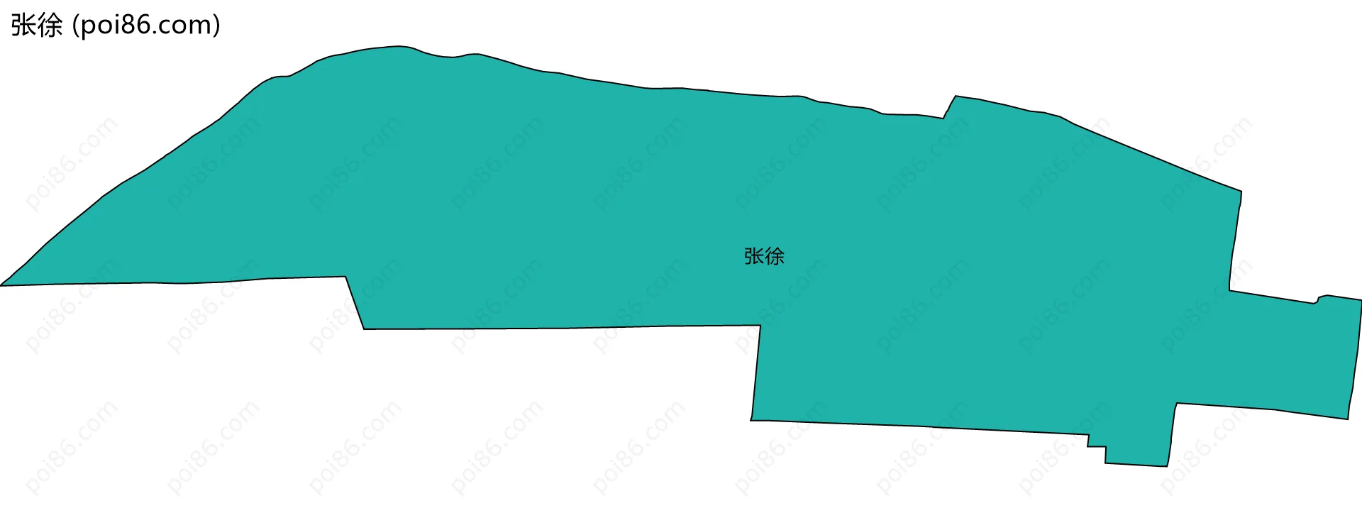 张徐边界地图