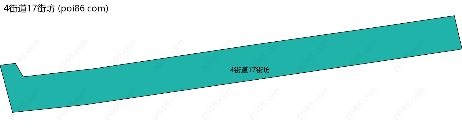 4街道17街坊边界地图