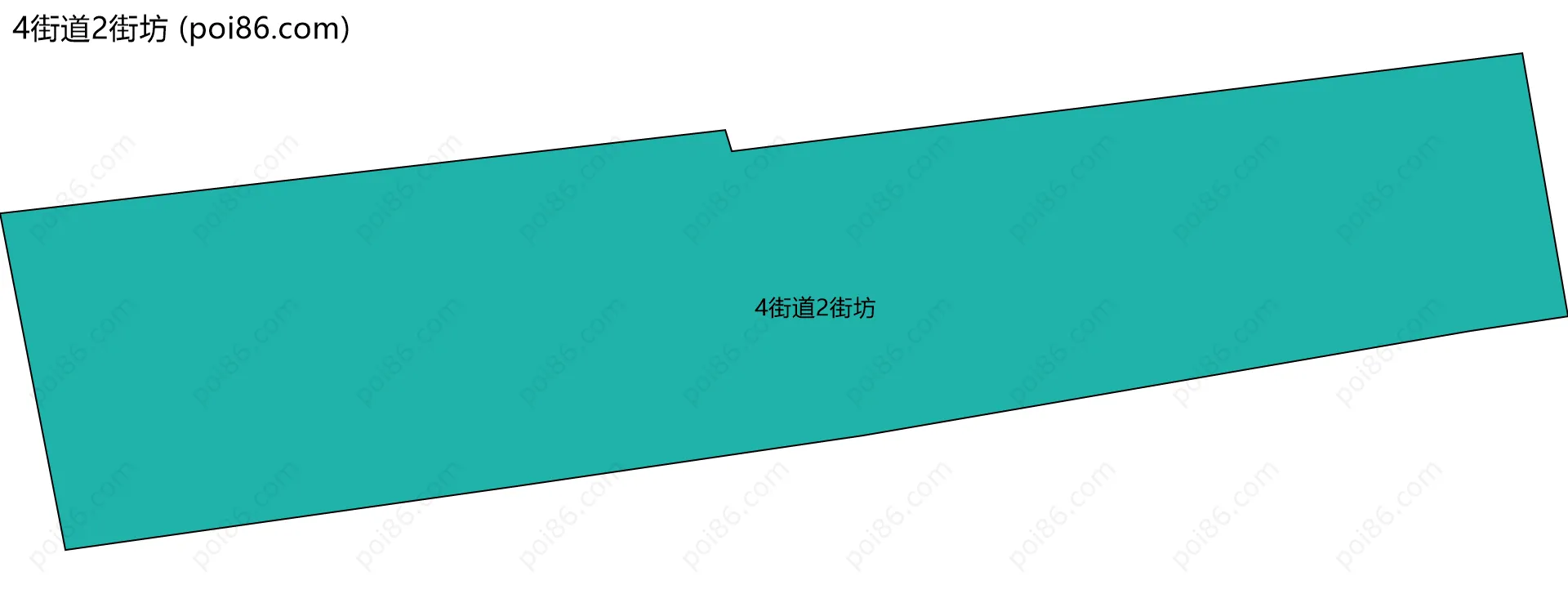 4街道2街坊边界地图