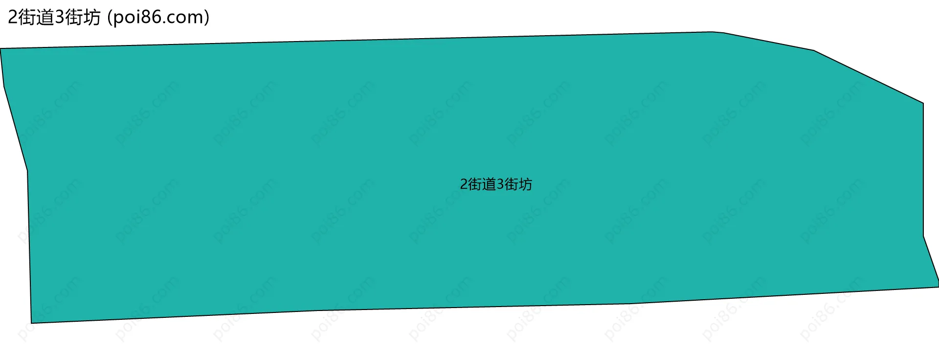 2街道3街坊边界地图