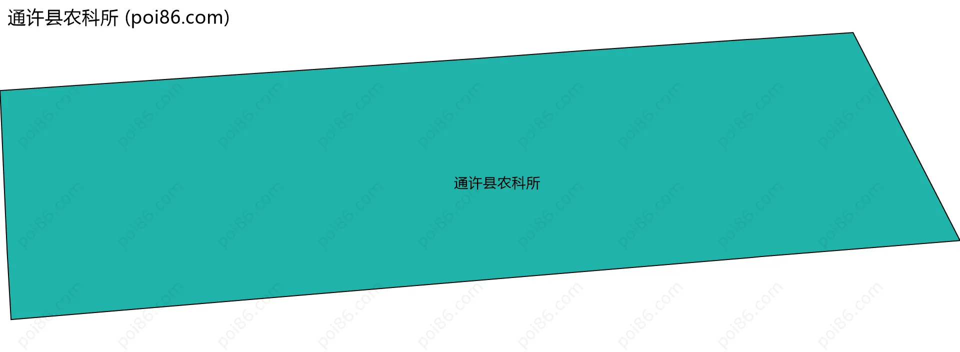 通许县农科所边界地图