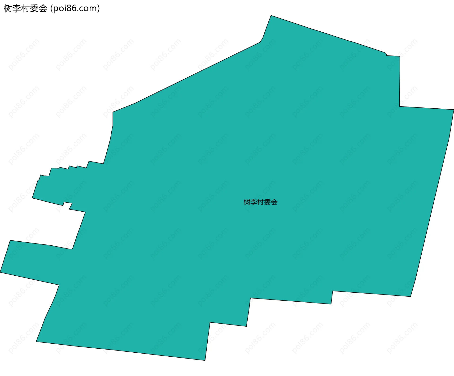 树李村委会边界地图
