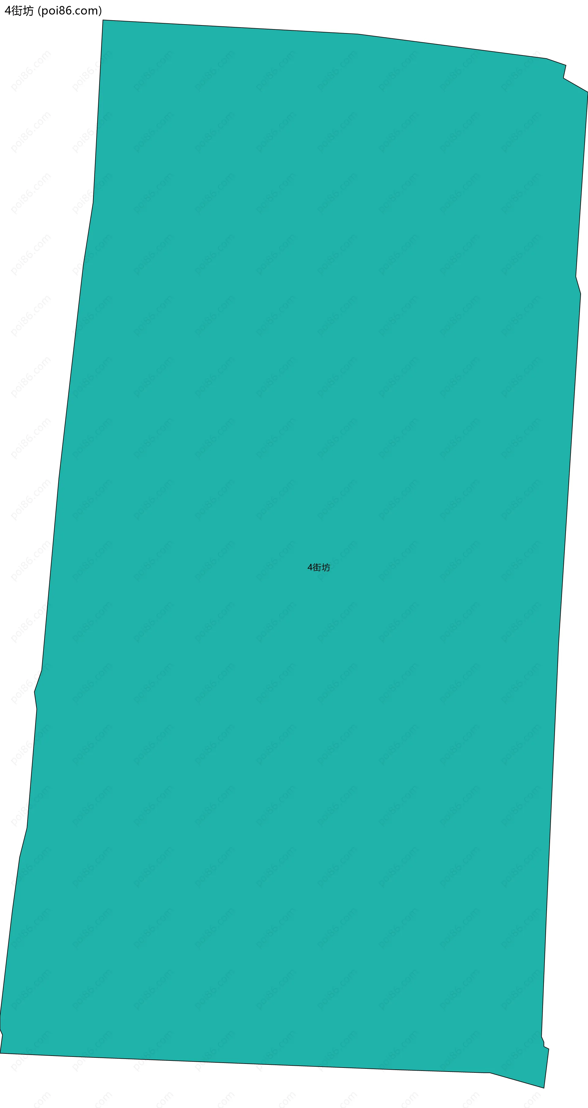 4街坊边界地图
