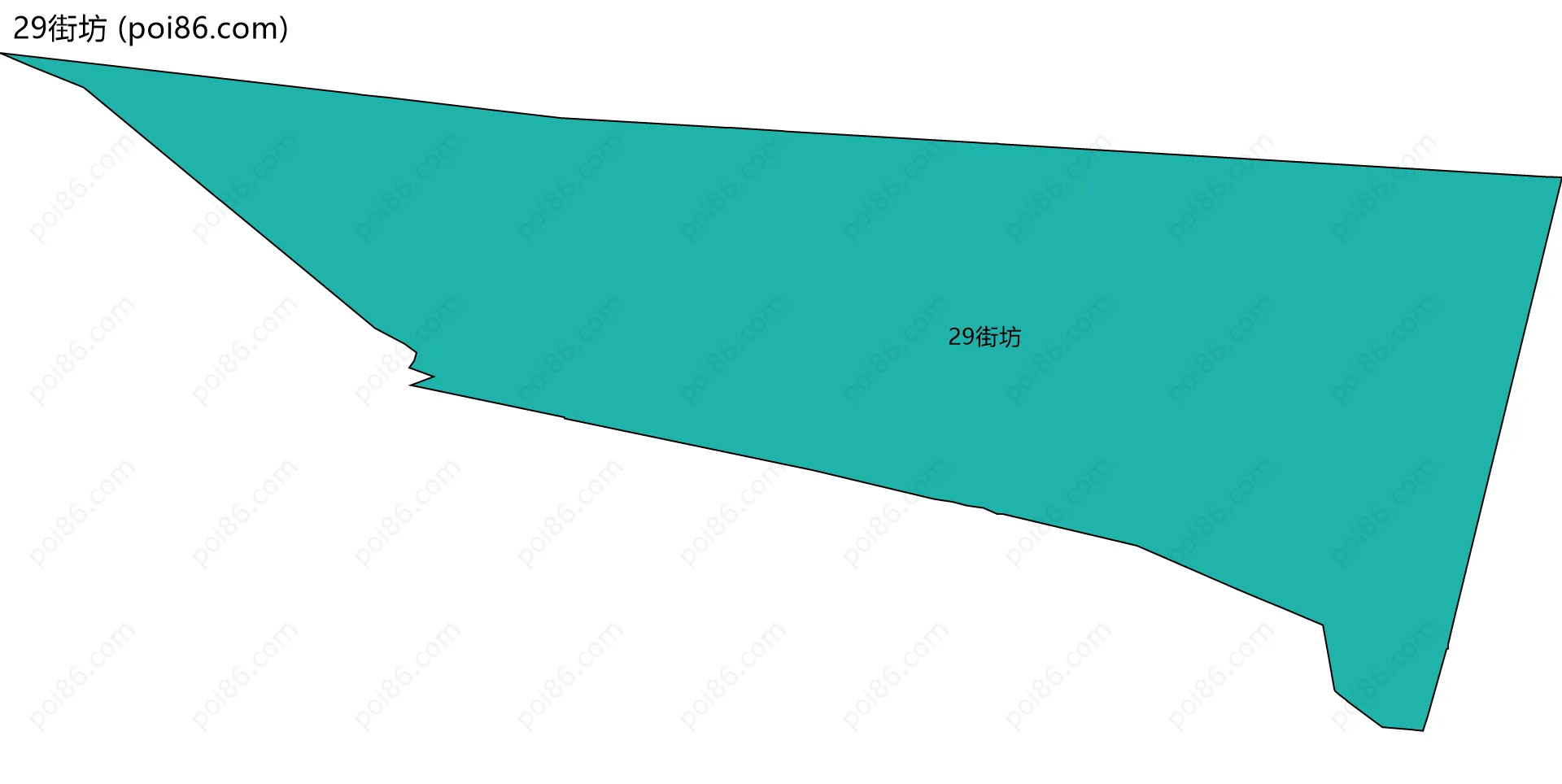 29街坊边界地图