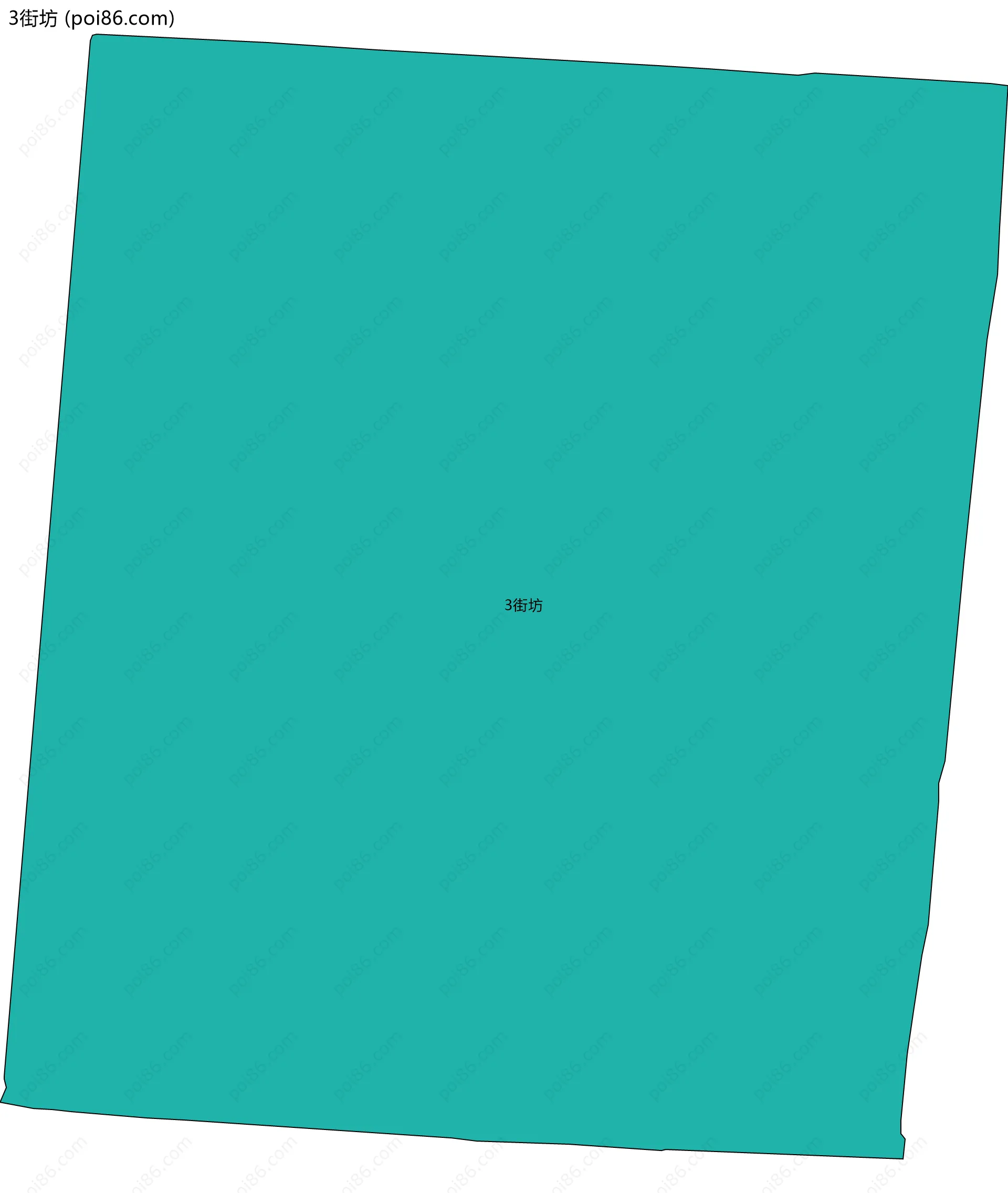 3街坊边界地图