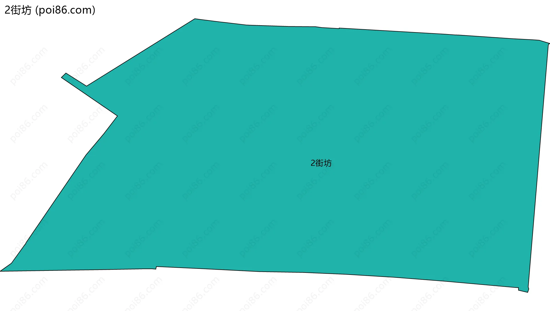 2街坊边界地图