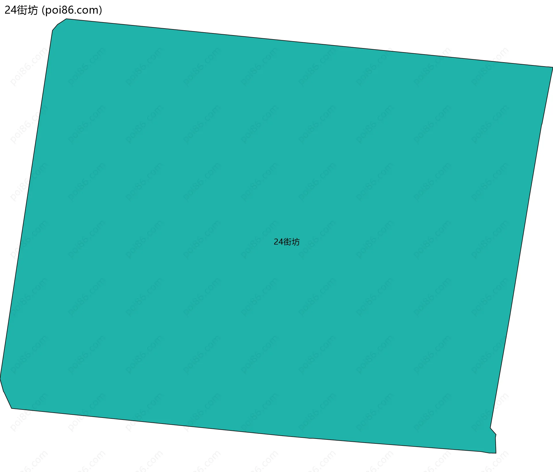 24街坊边界地图