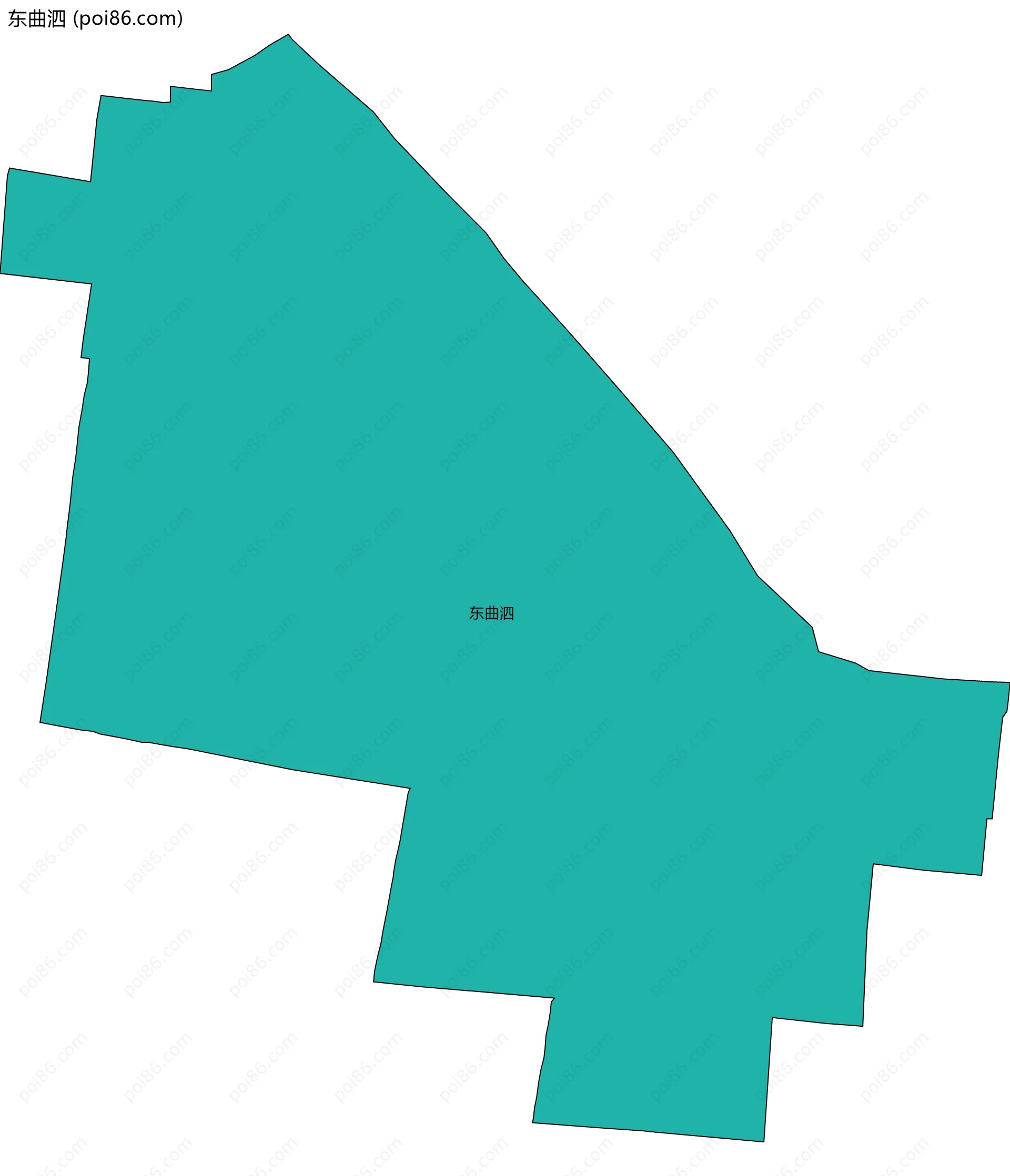 东曲泗边界地图