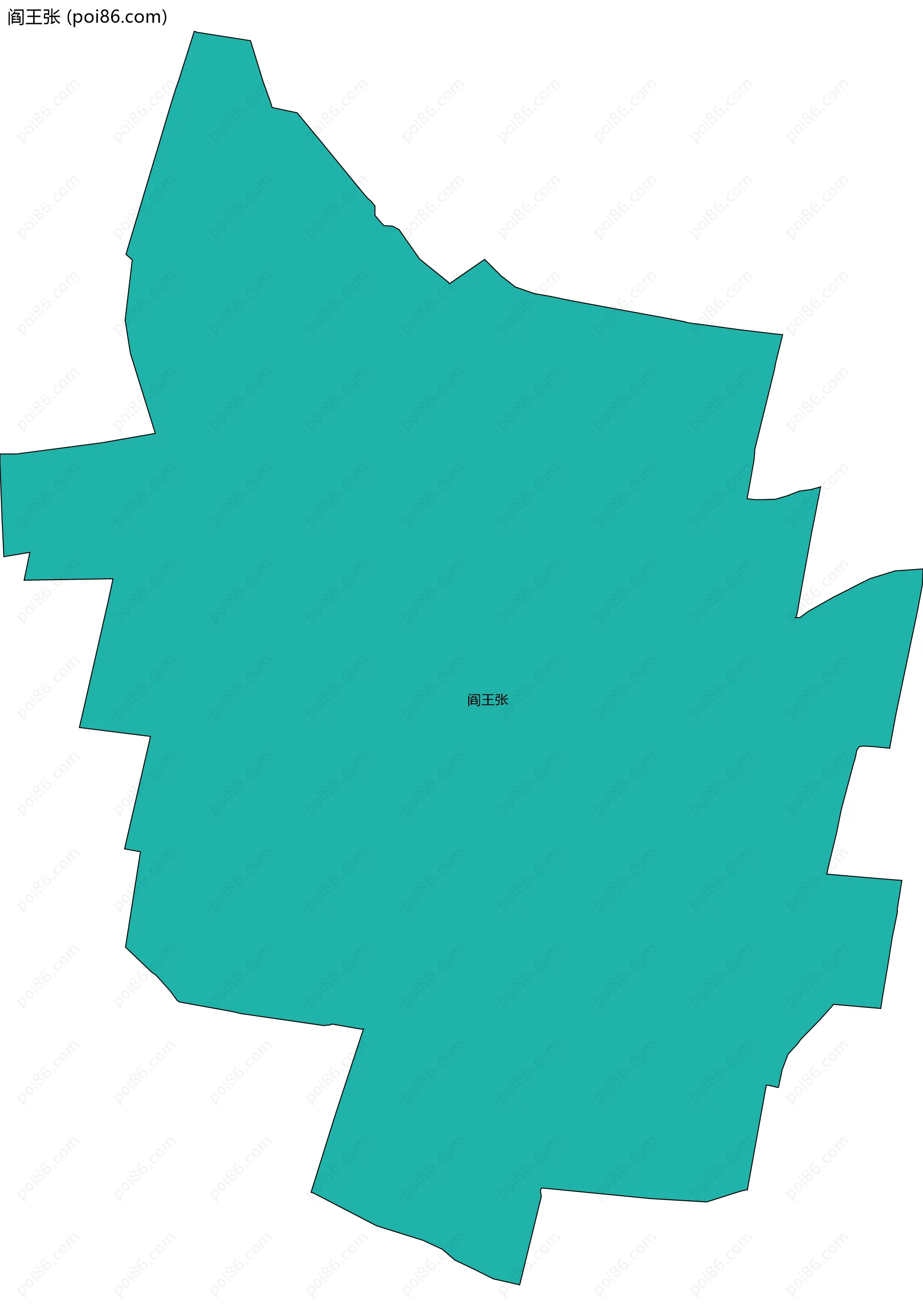 阎王张边界地图