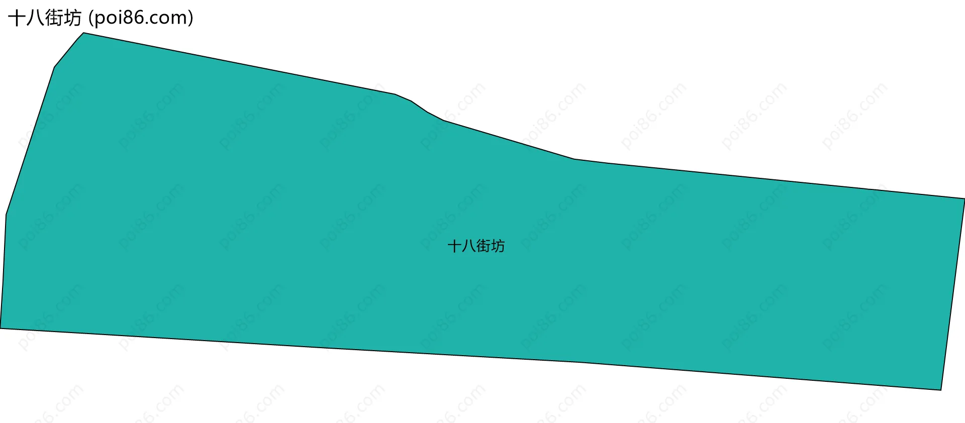 十八街坊边界地图