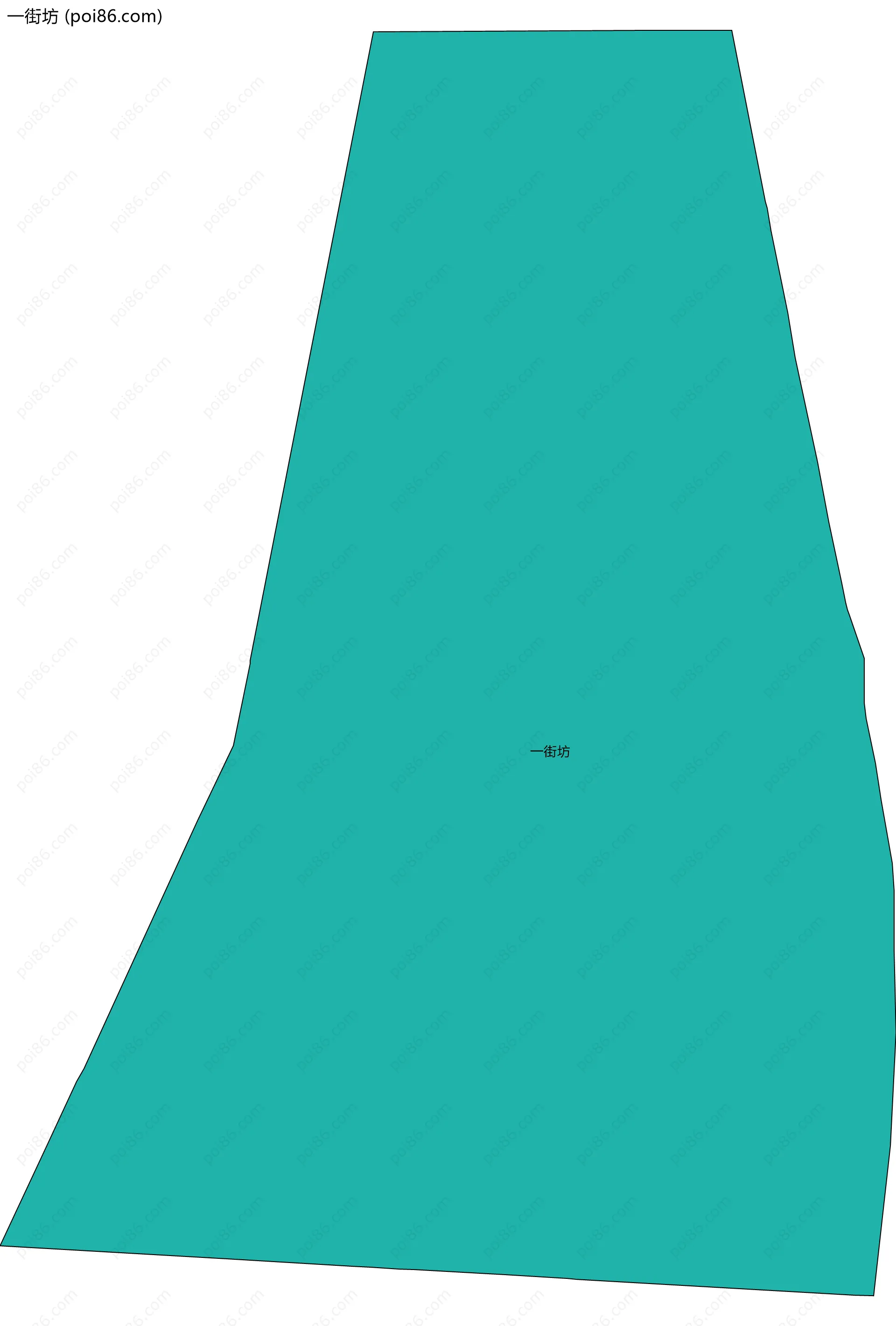 一街坊边界地图