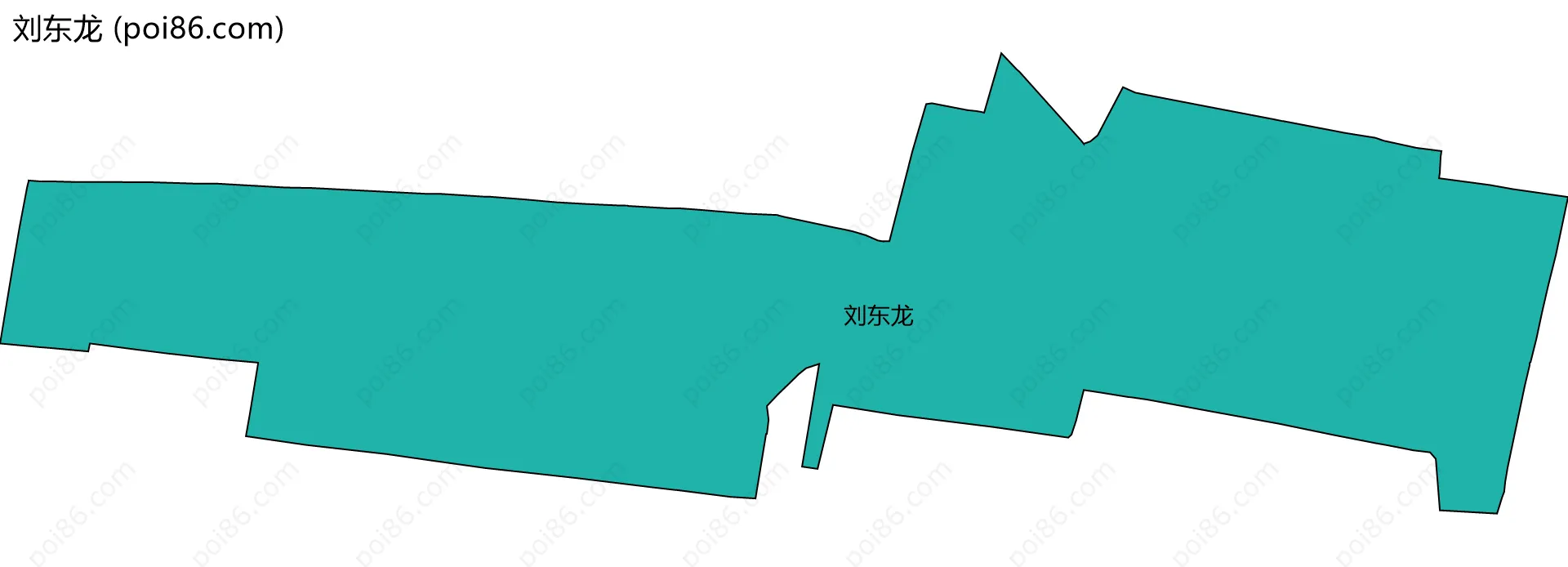 刘东龙边界地图