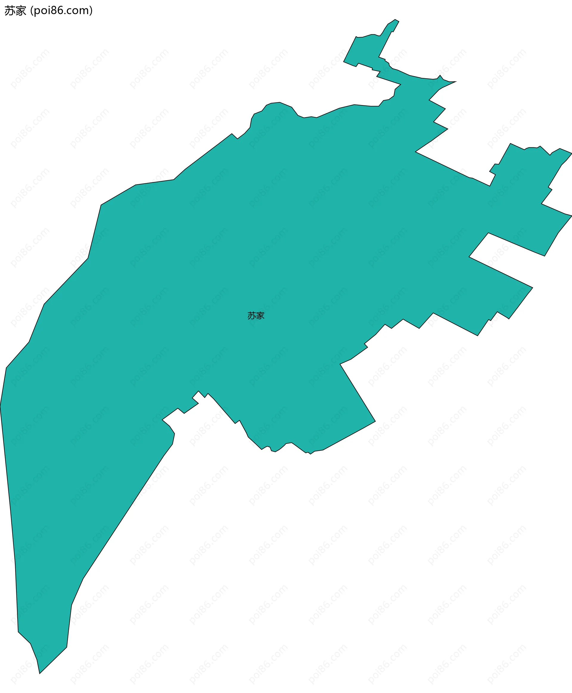 苏家边界地图