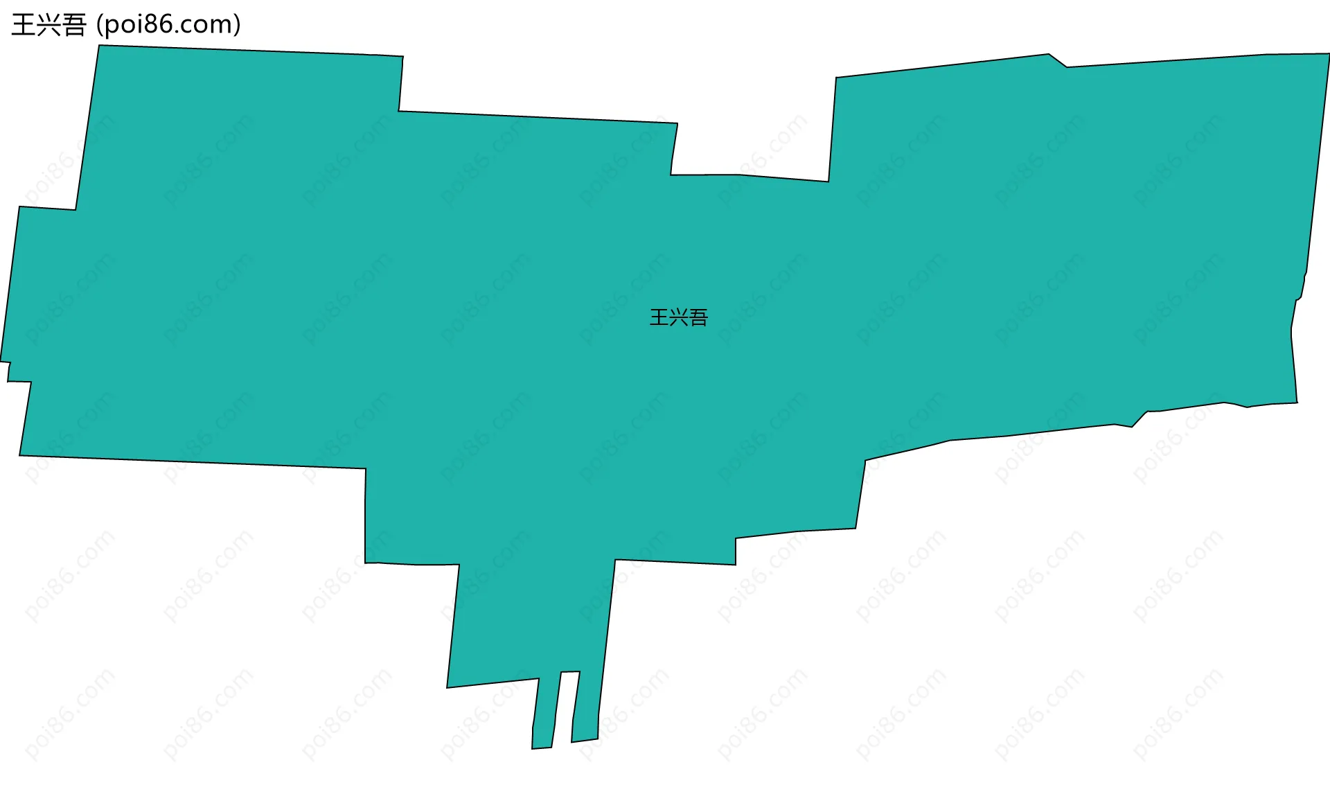 王兴吾边界地图