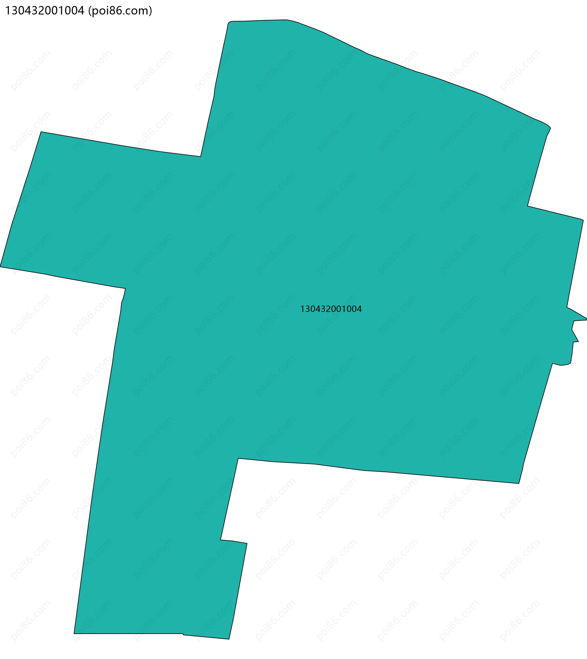 130432001004边界地图