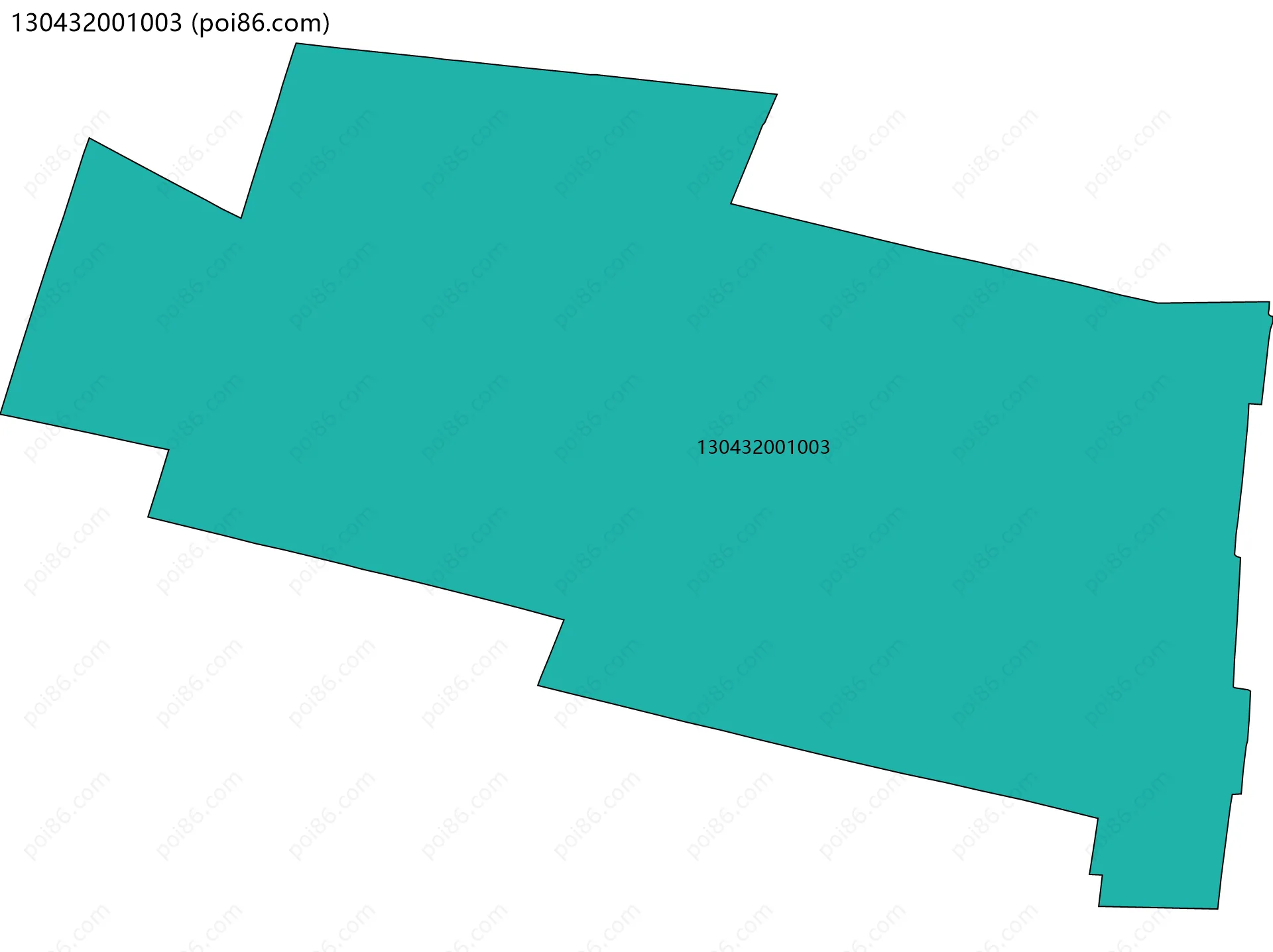 130432001003边界地图