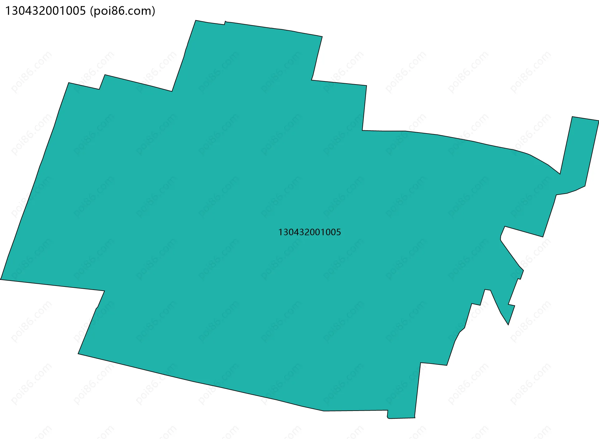 130432001005边界地图