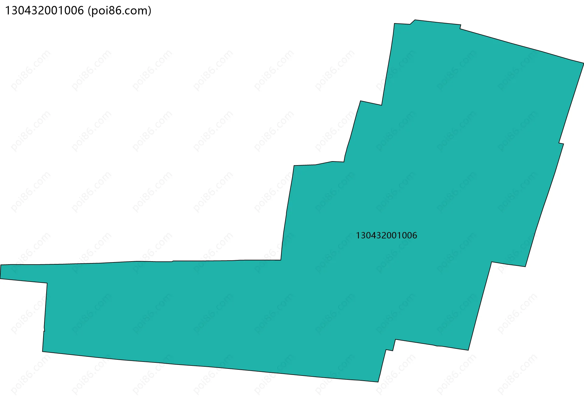 130432001006边界地图