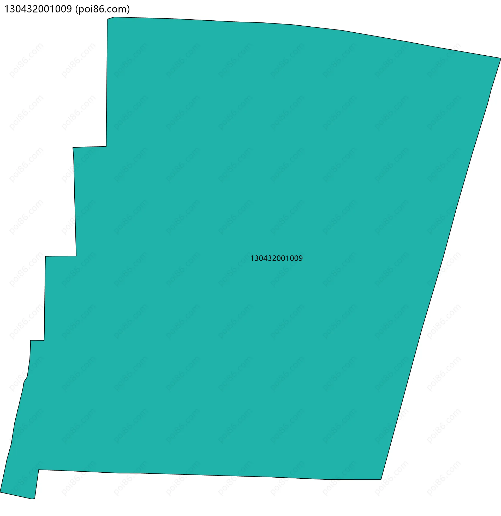 130432001009边界地图