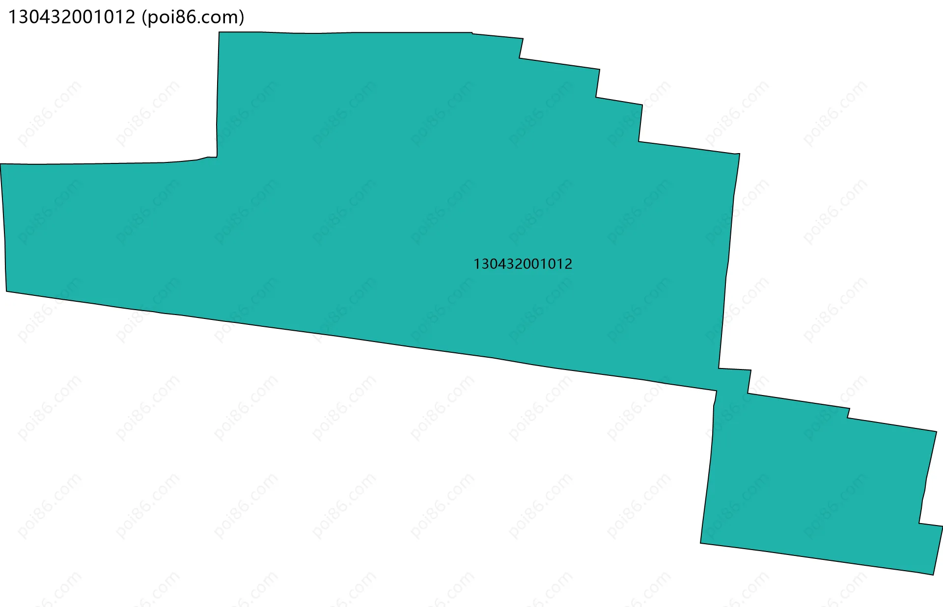 130432001012边界地图