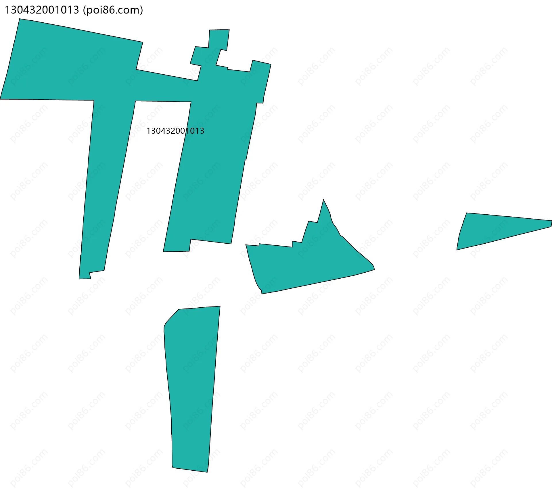 130432001013边界地图