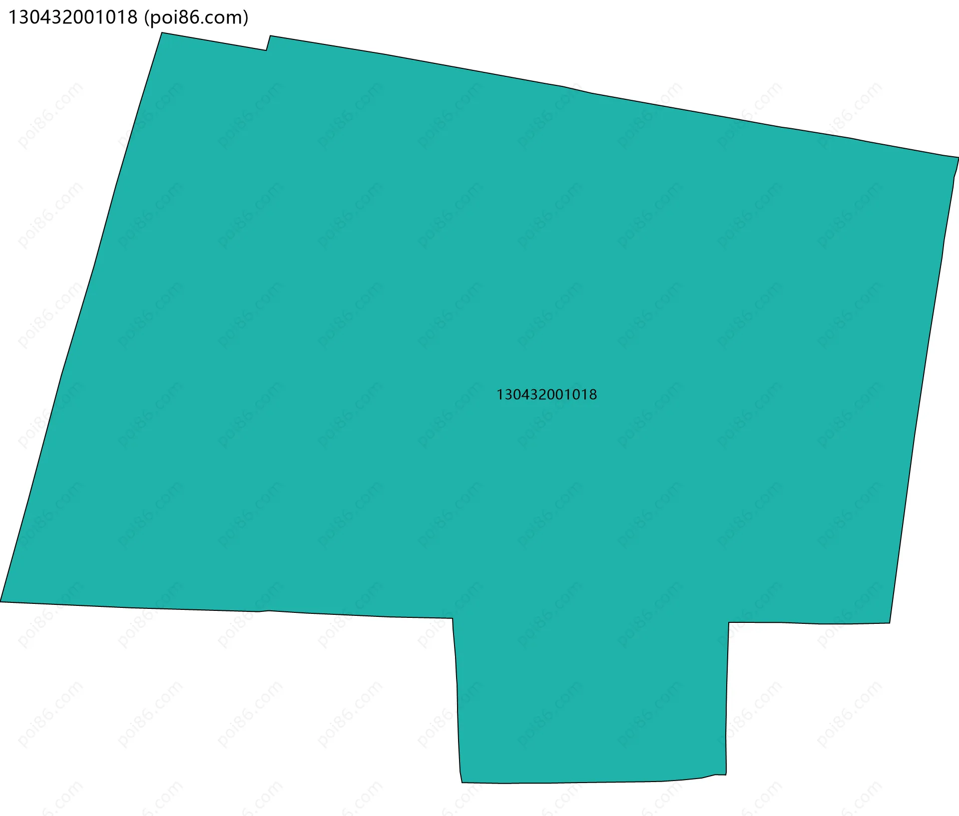 130432001018边界地图