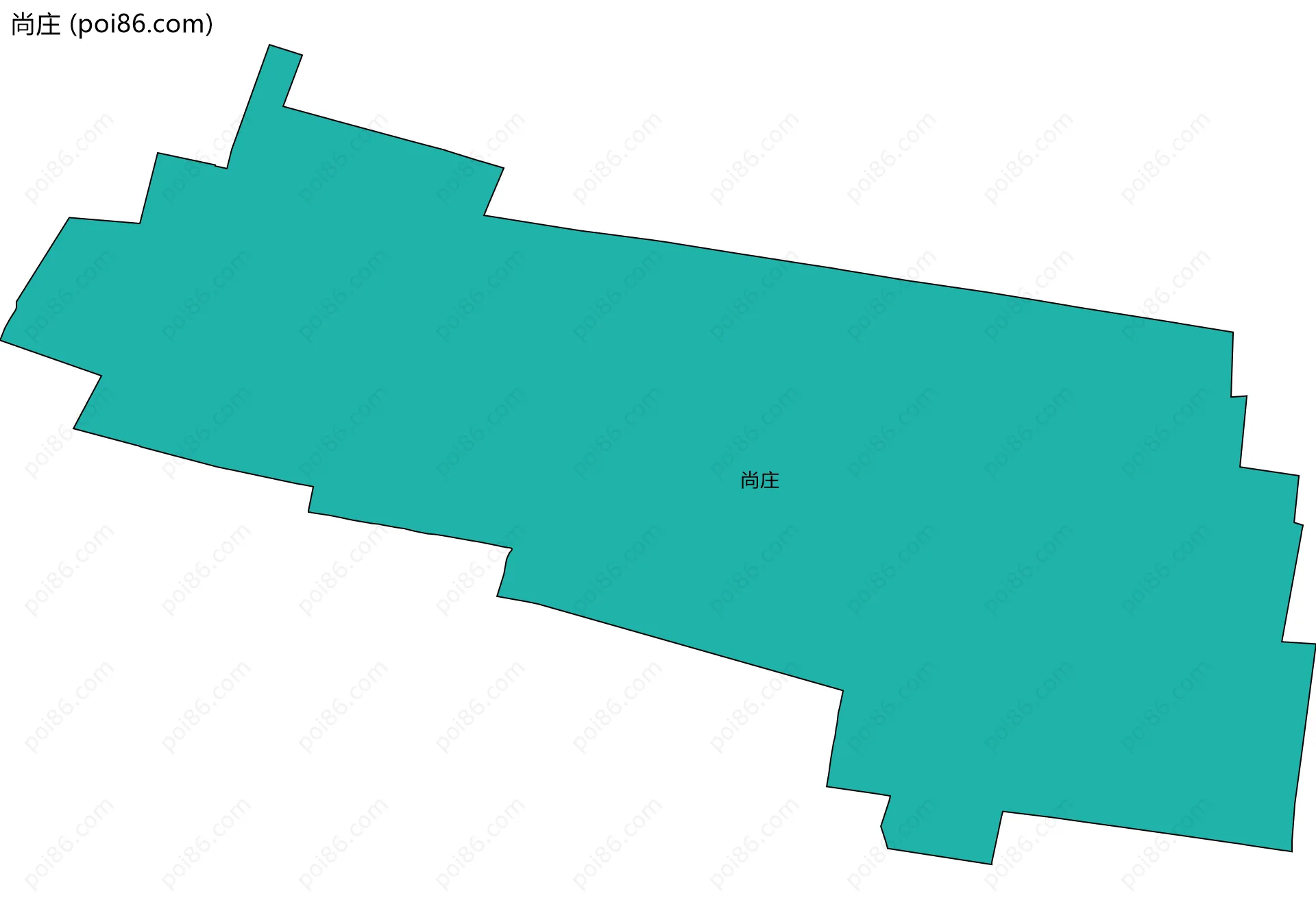 尚庄边界地图