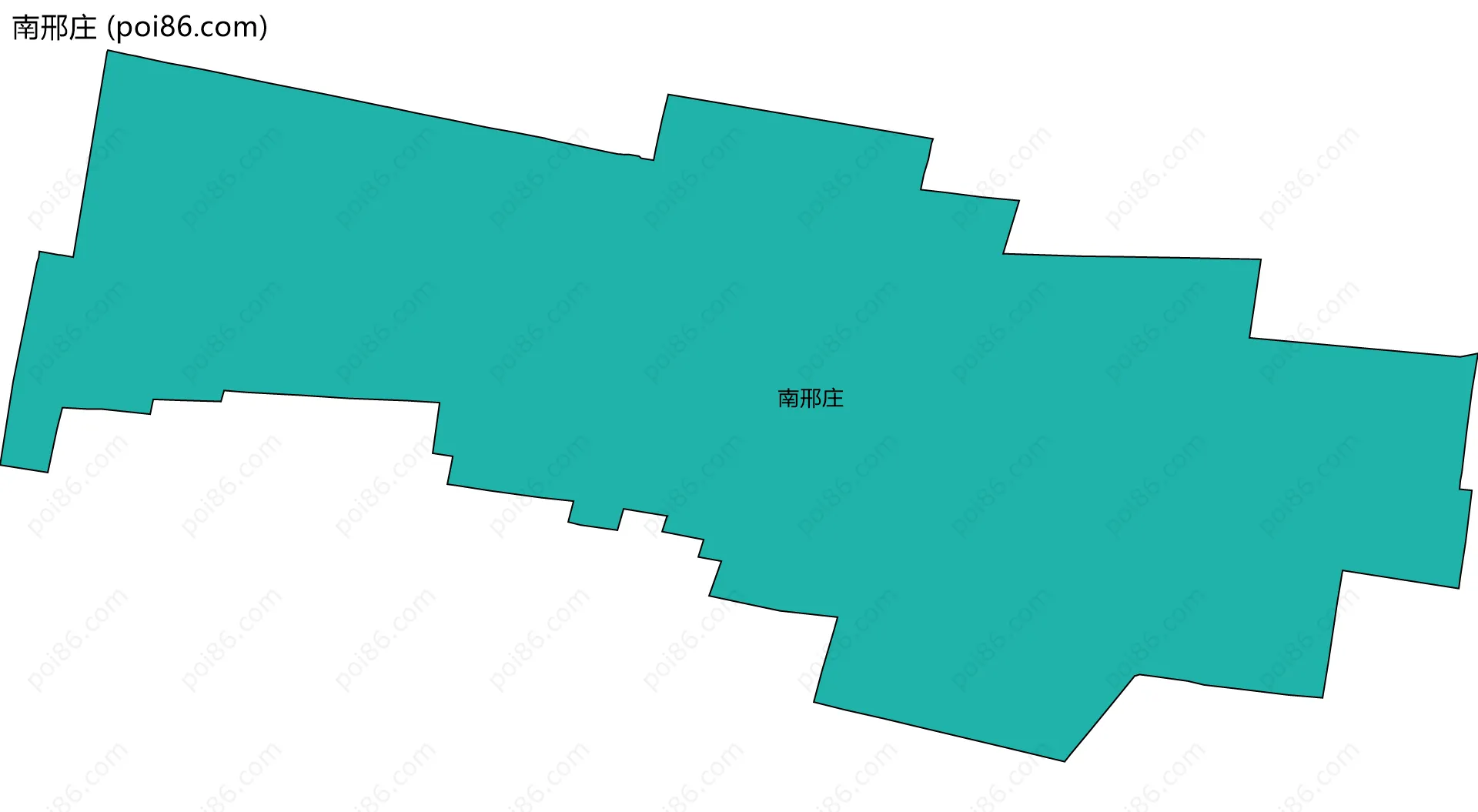 南邢庄边界地图