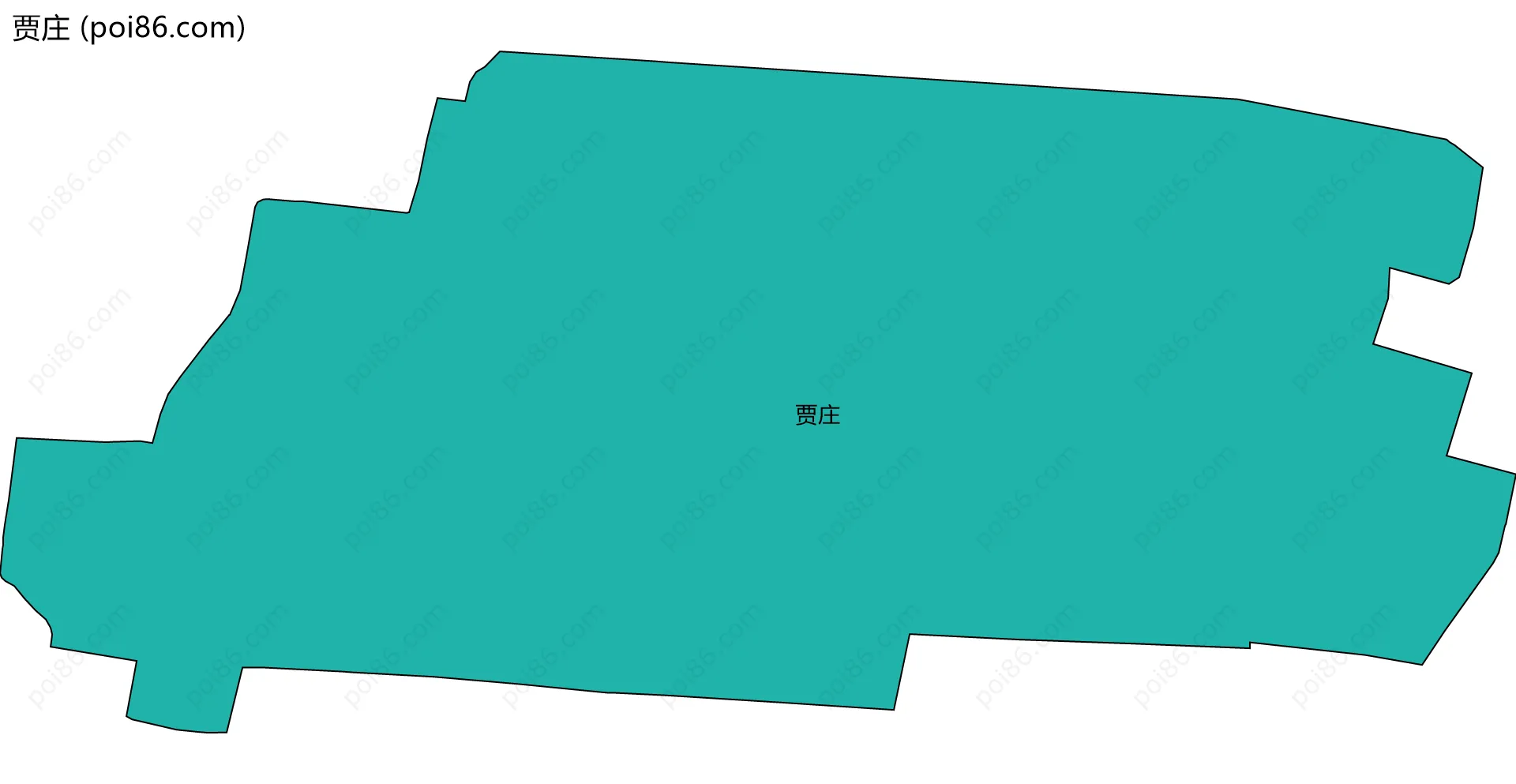 贾庄边界地图