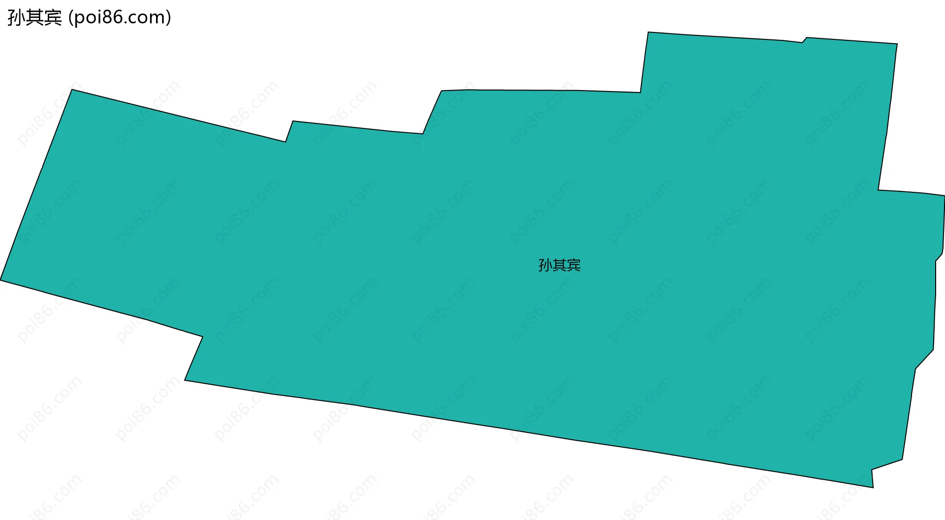 孙其宾边界地图