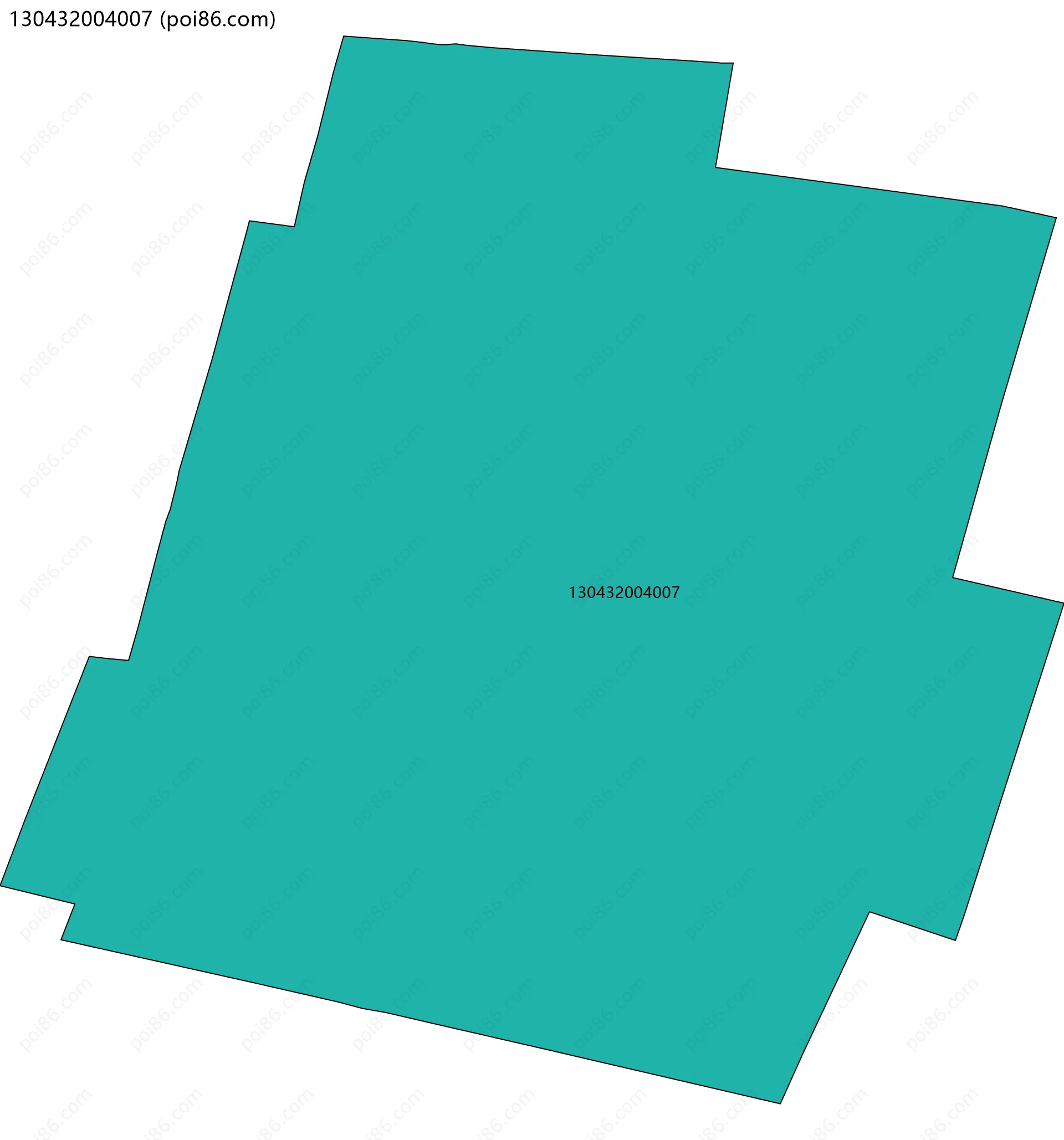 130432004007边界地图