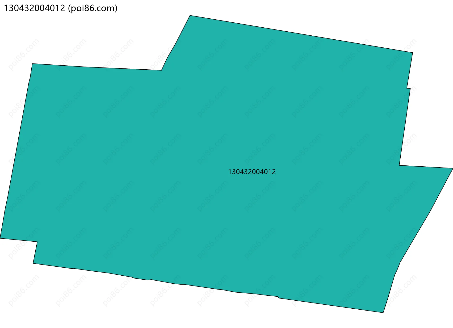 130432004012边界地图