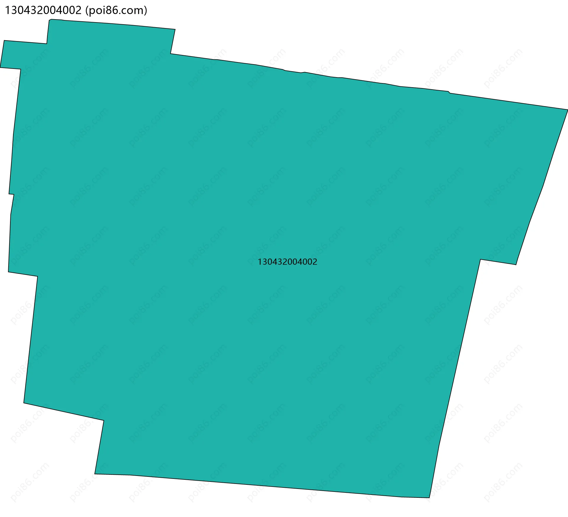 130432004002边界地图