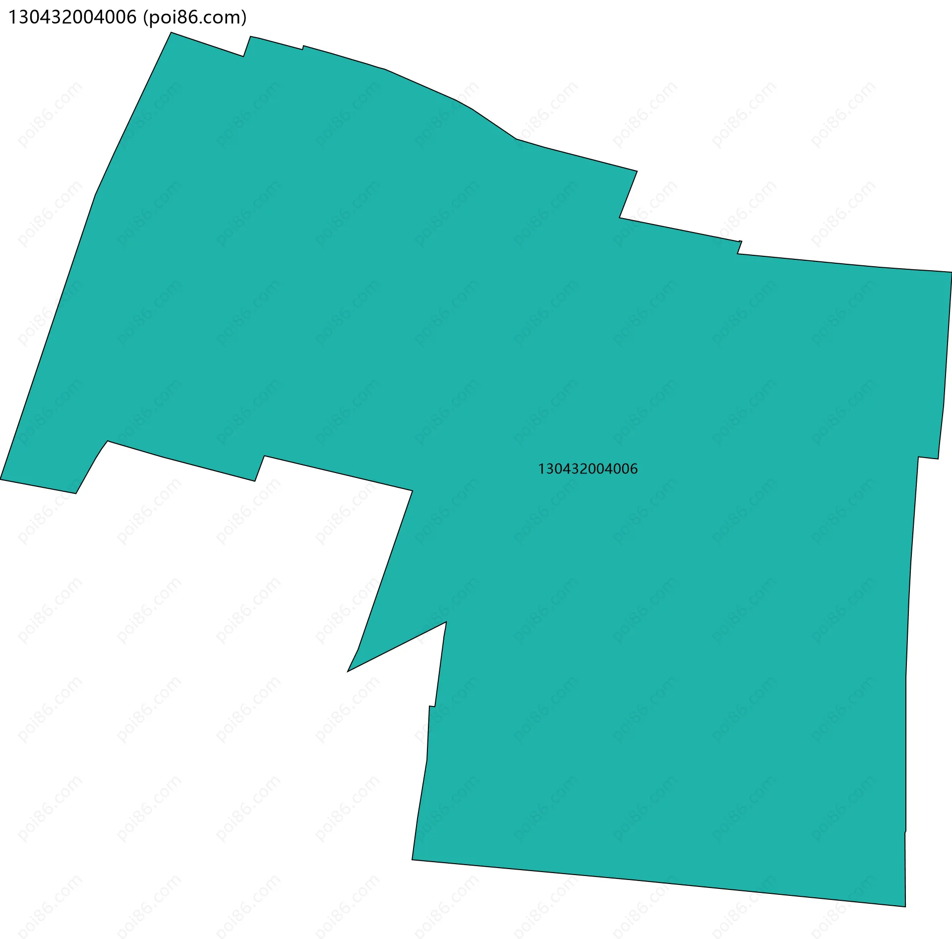 130432004006边界地图