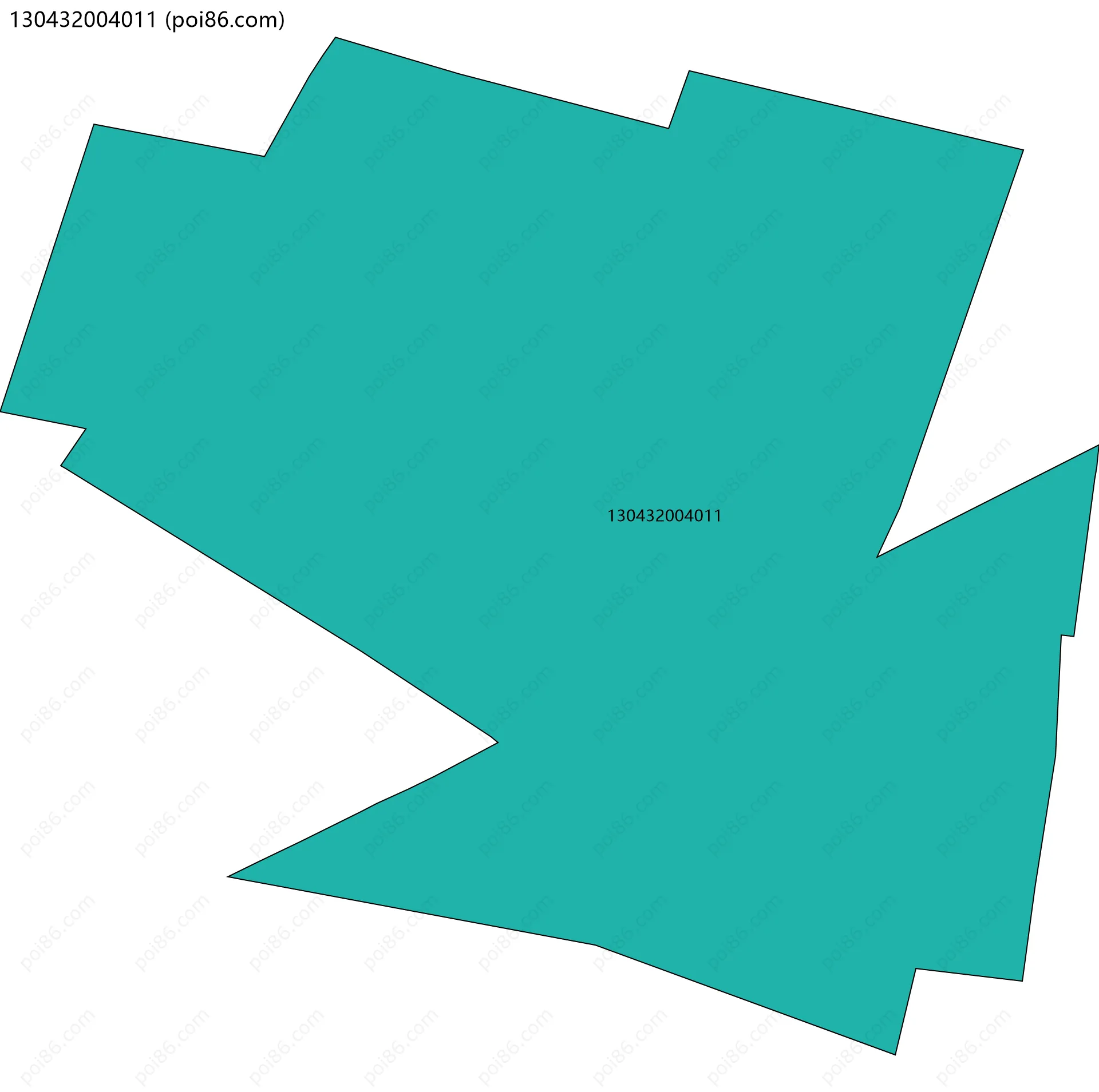 130432004011边界地图