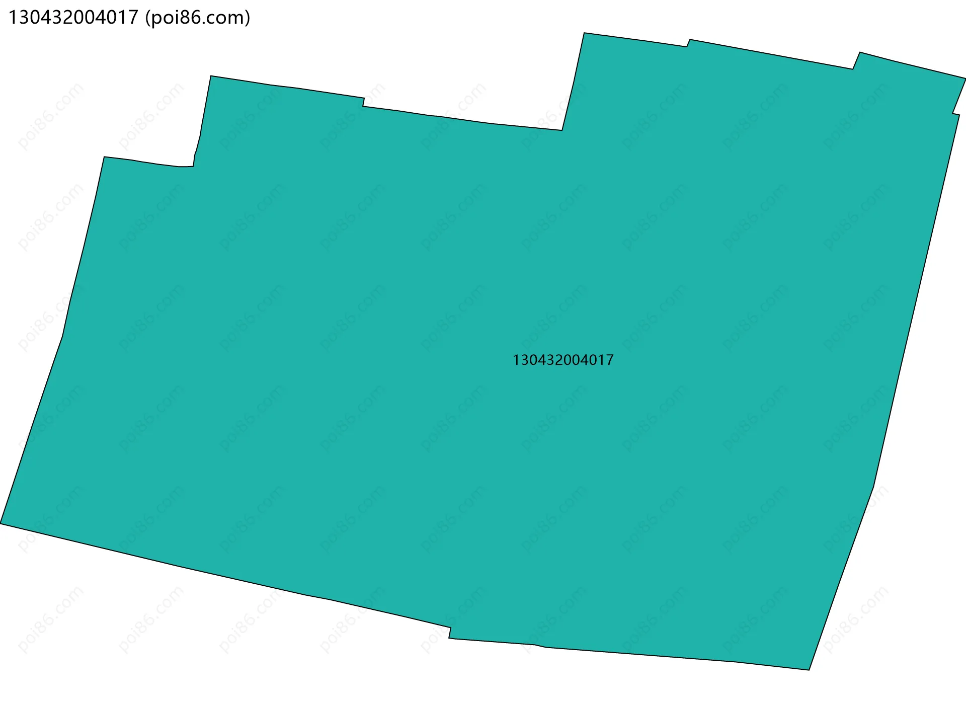 130432004017边界地图