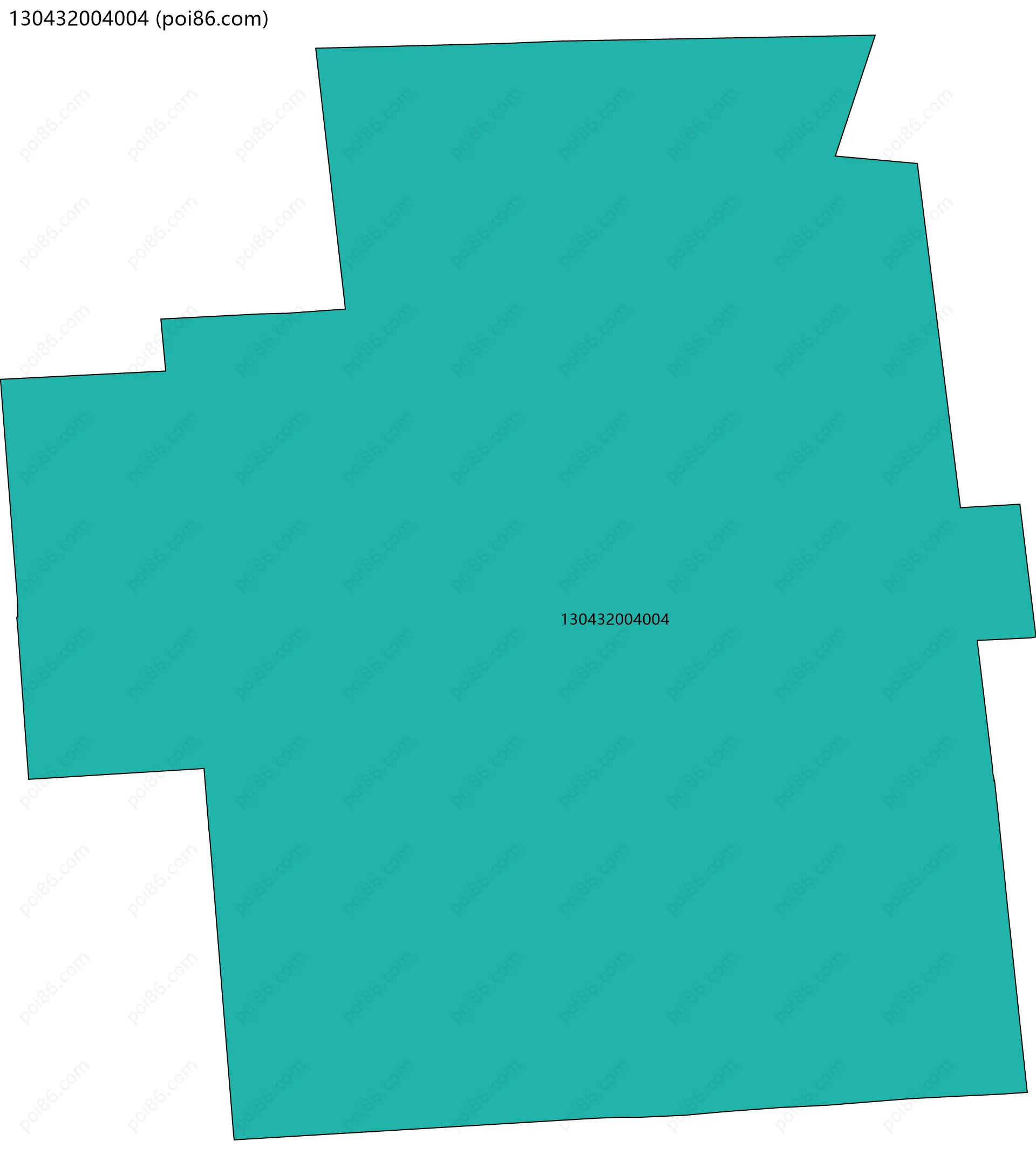 130432004004边界地图