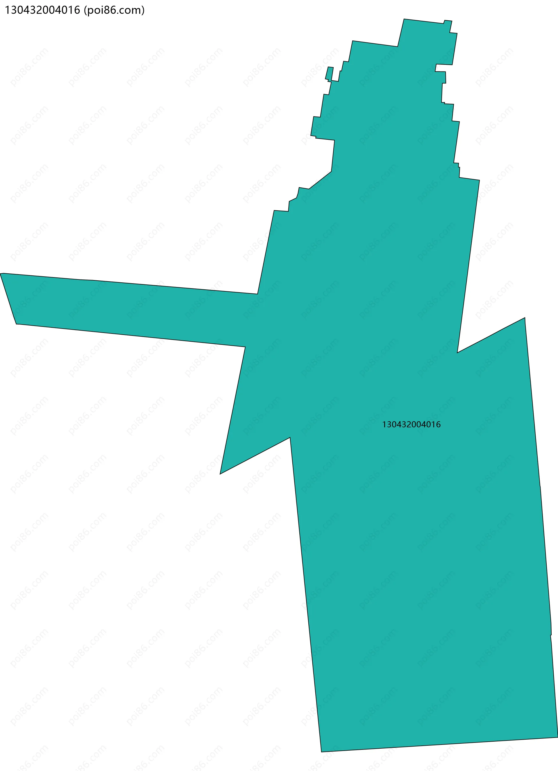 130432004016边界地图