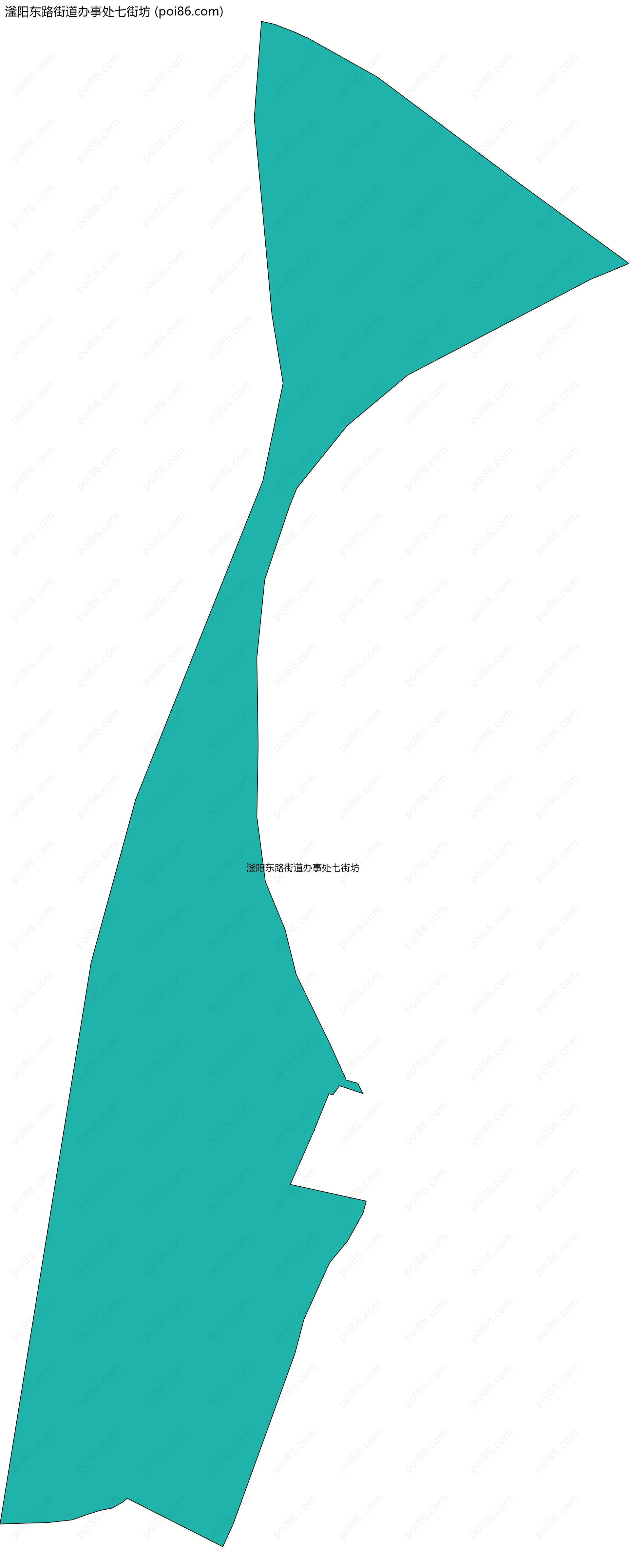 滏阳东路街道办事处七街坊边界地图