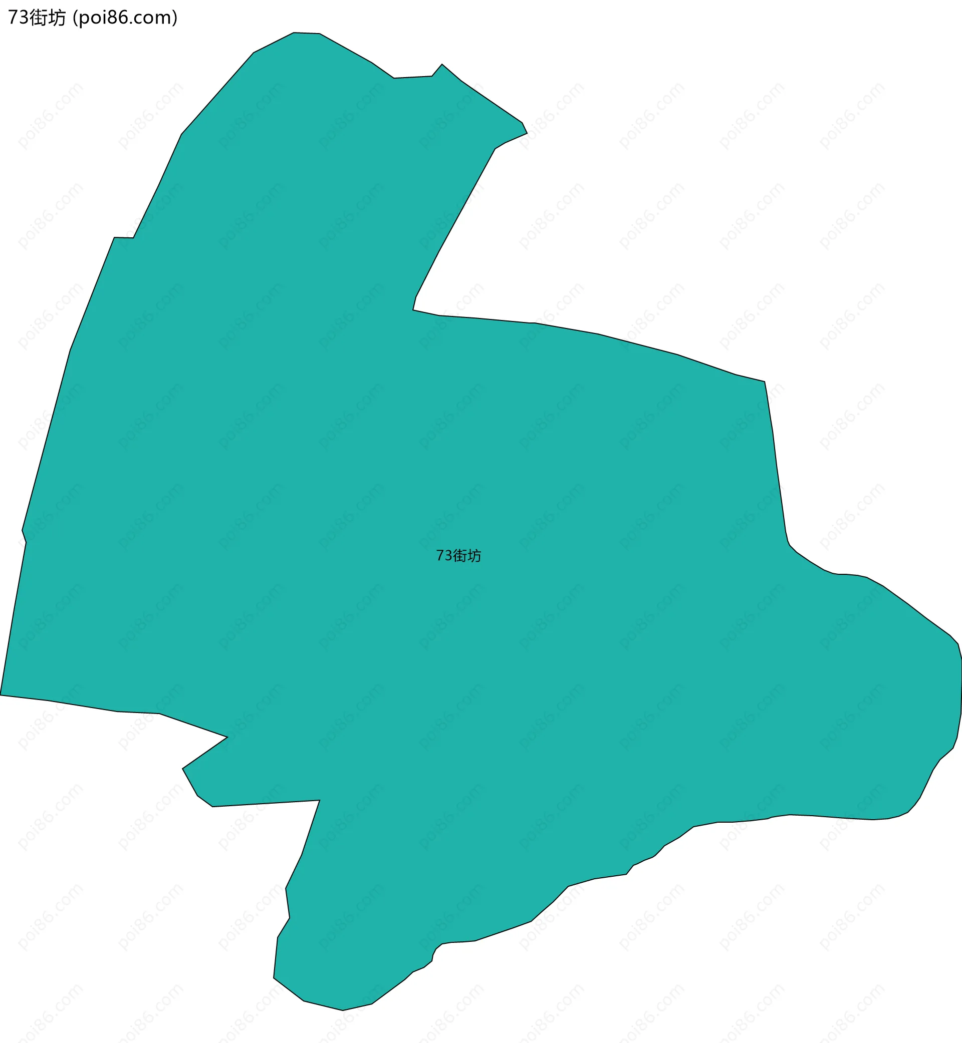 73街坊边界地图