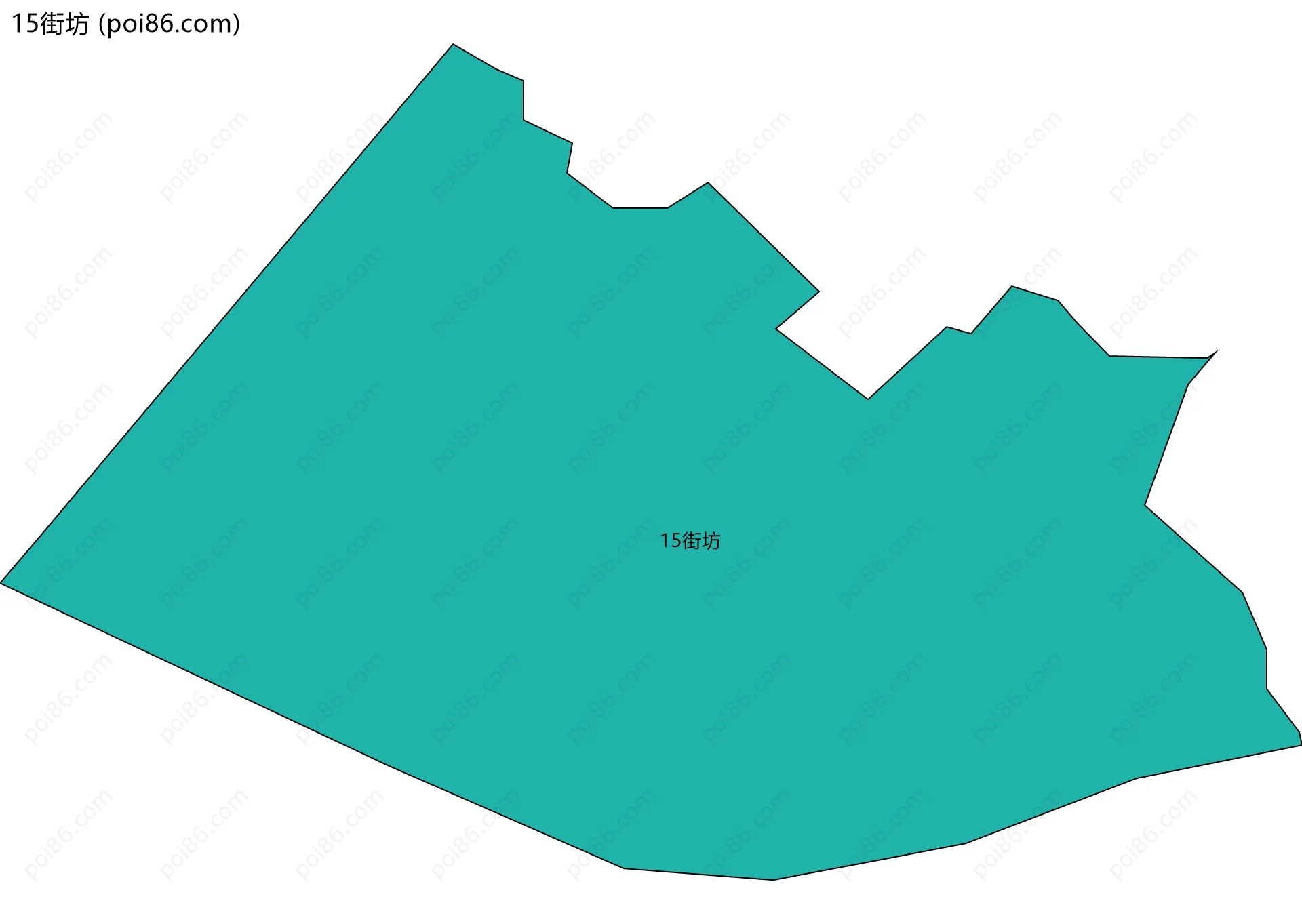 15街坊边界地图