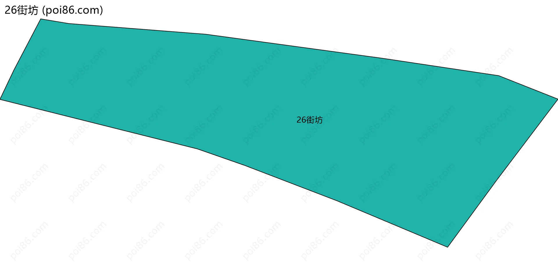 26街坊边界地图
