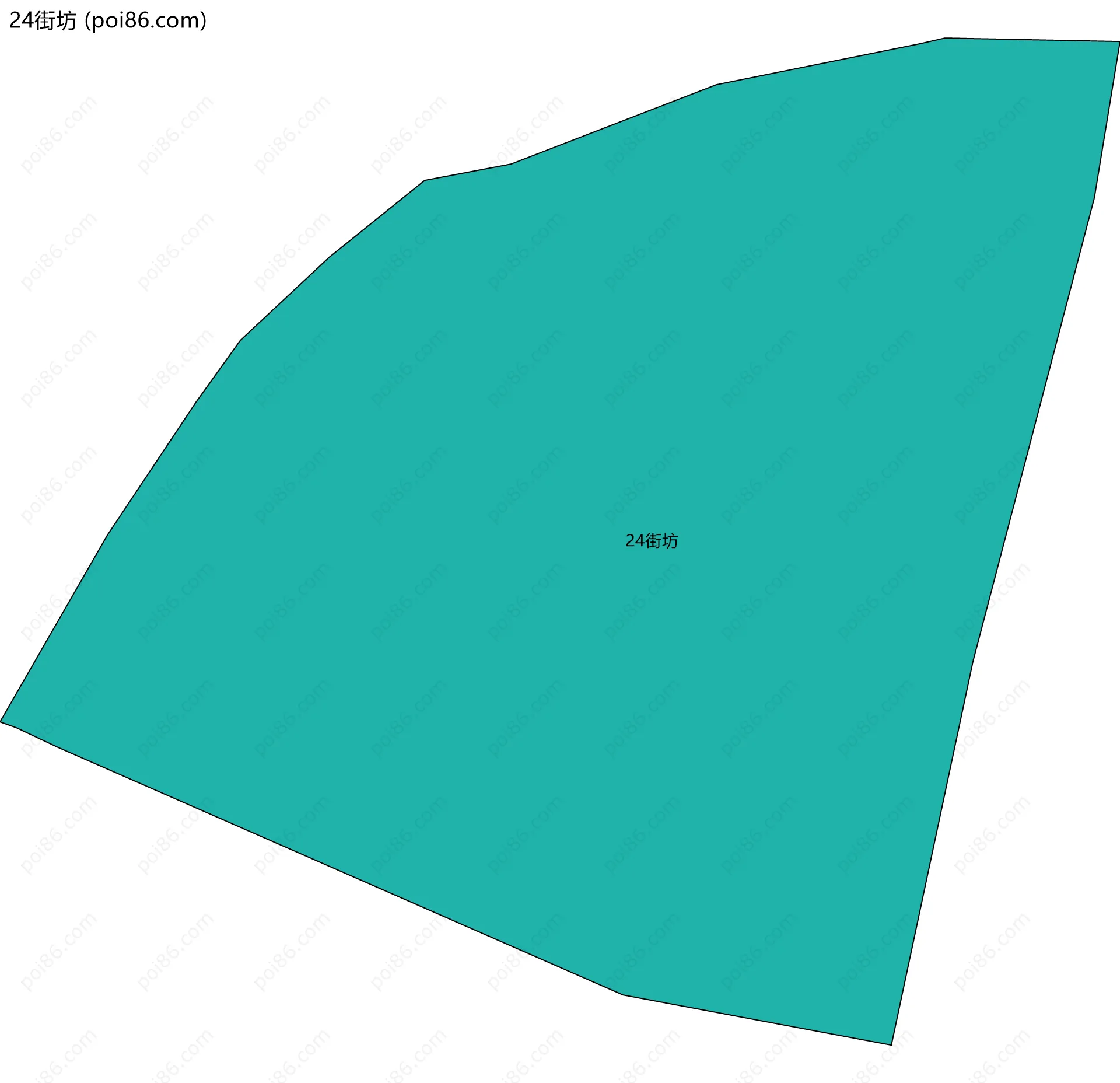 24街坊边界地图